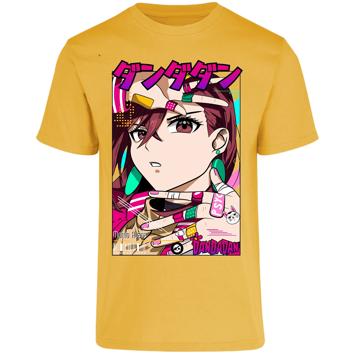 Playera Dandadan Momo Anime para Adulto 25