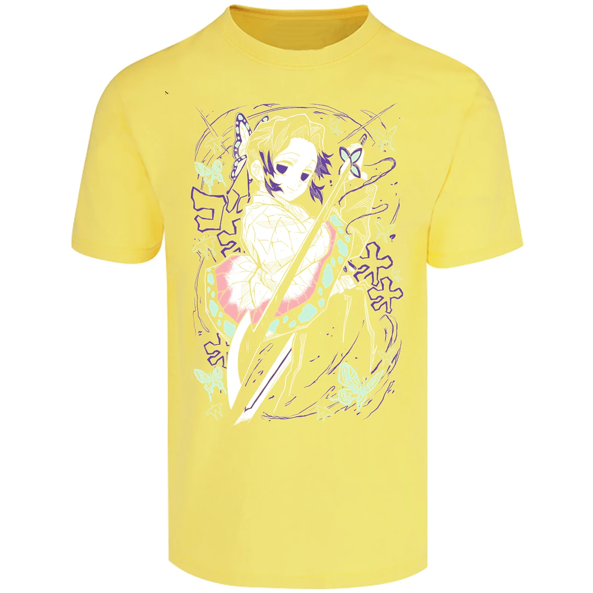 Playera Demon Slayer Shinobu Kocho para Adulto 25