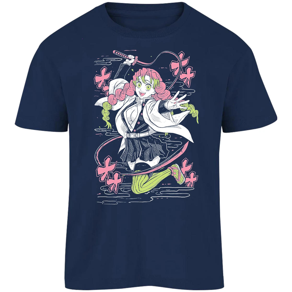 Playera Demon Slayer Mitsuri para Niño 9
