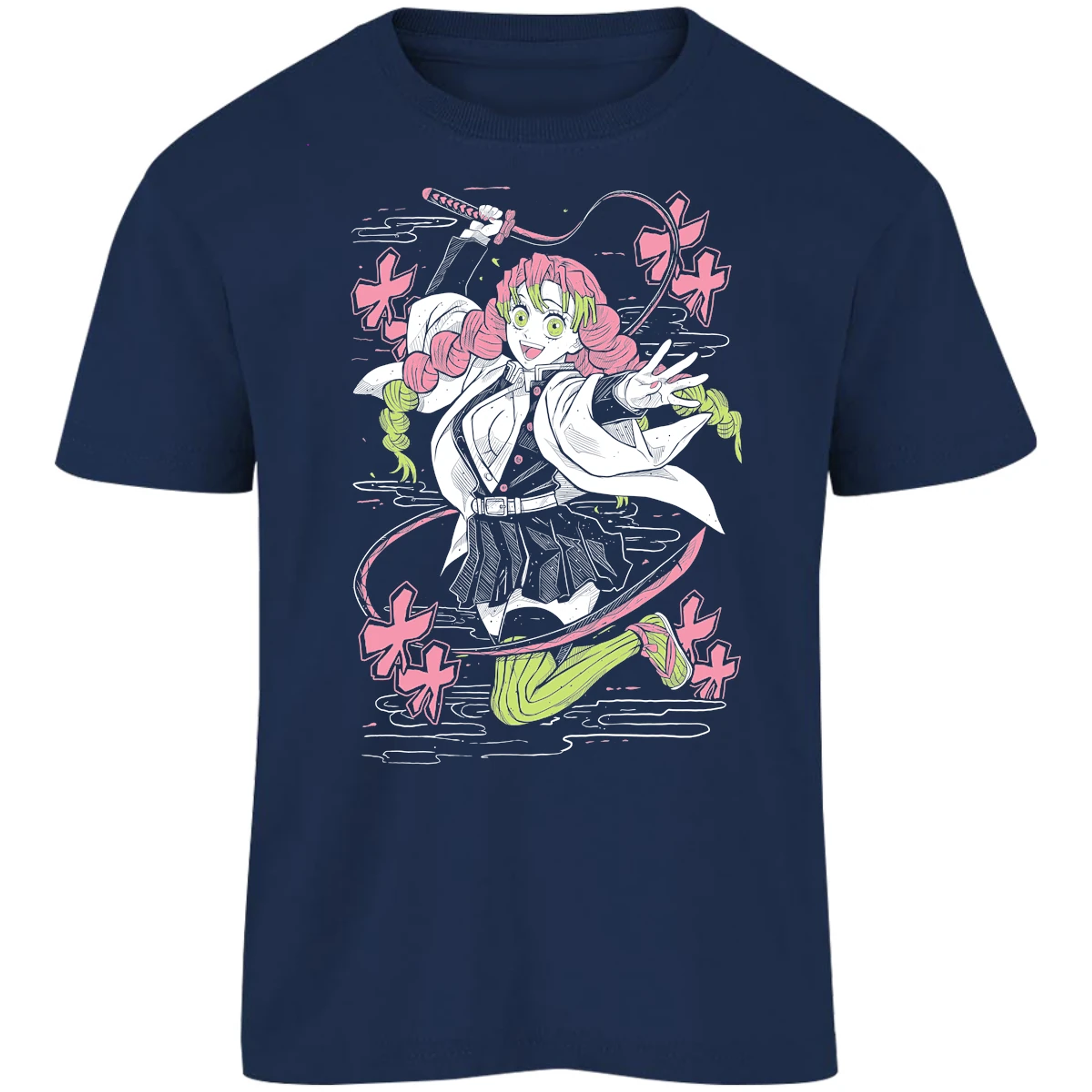 Playera Demon Slayer Mitsuri para Niño 9