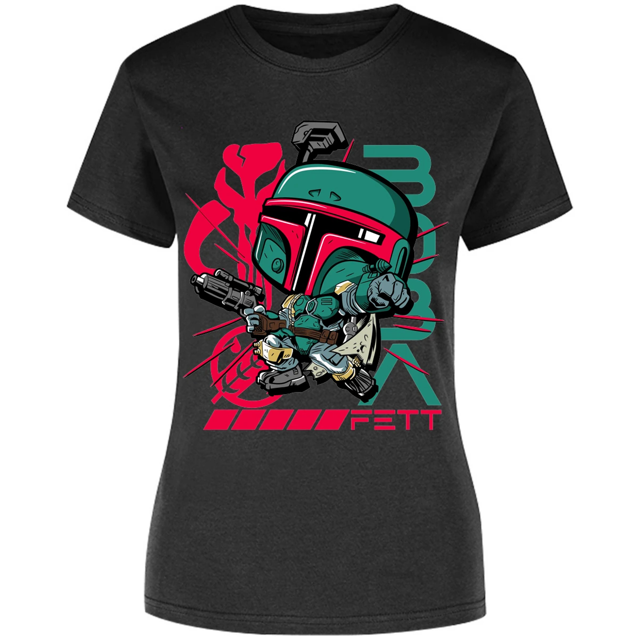 Blusa Es De Series Y Peliculas Funko Bobba Fett Blusa para Mujer 3