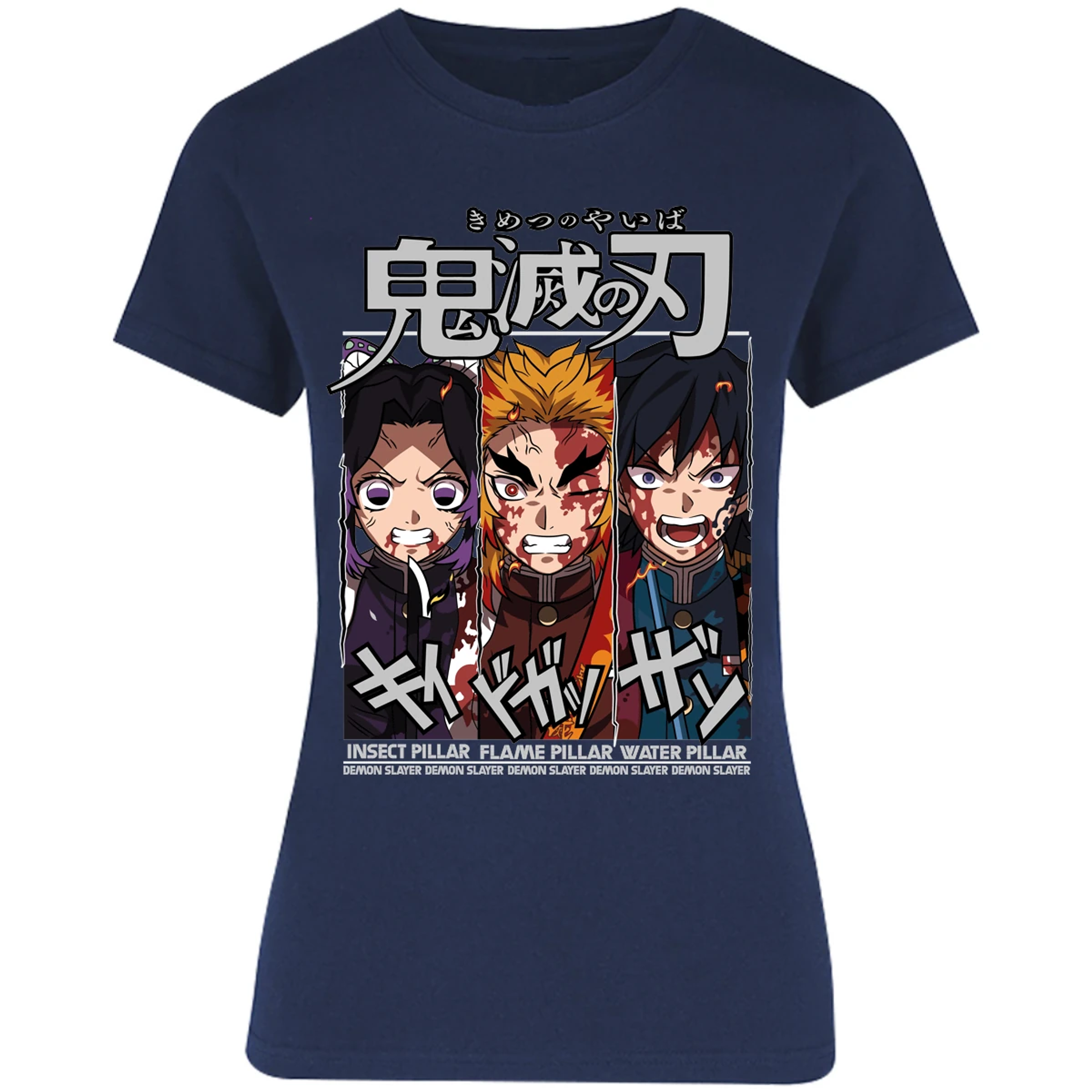 Blusa Demon Slayer Shinobu Tomioka Rengoku Blusa para Mujer 4