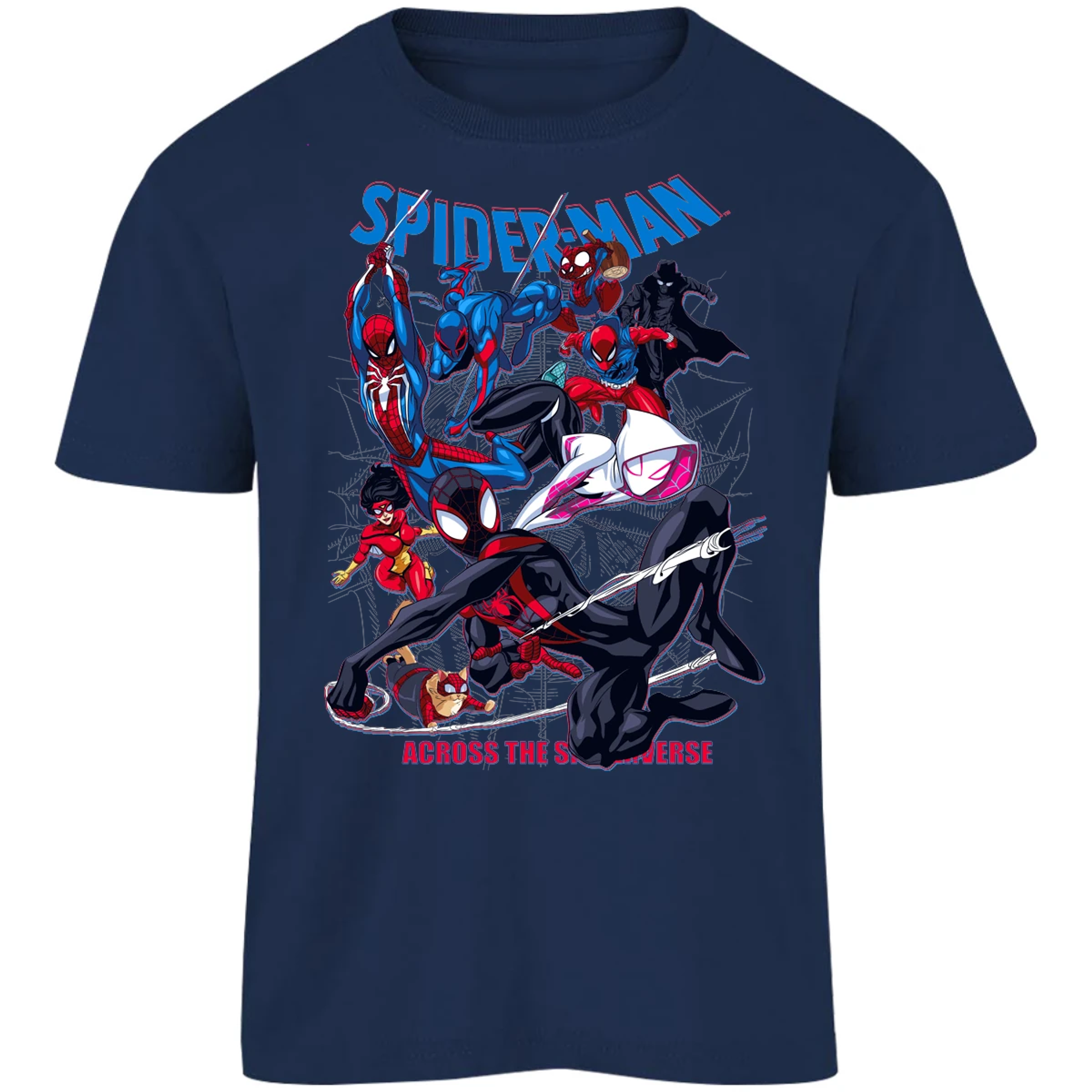 Playera Es De Series Y Peliculas Across The Spiderverse para Niño 6