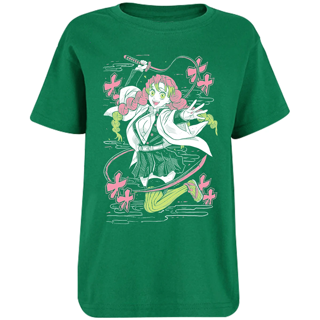 Playera Demon Slayer Mitsuri para Niño 8