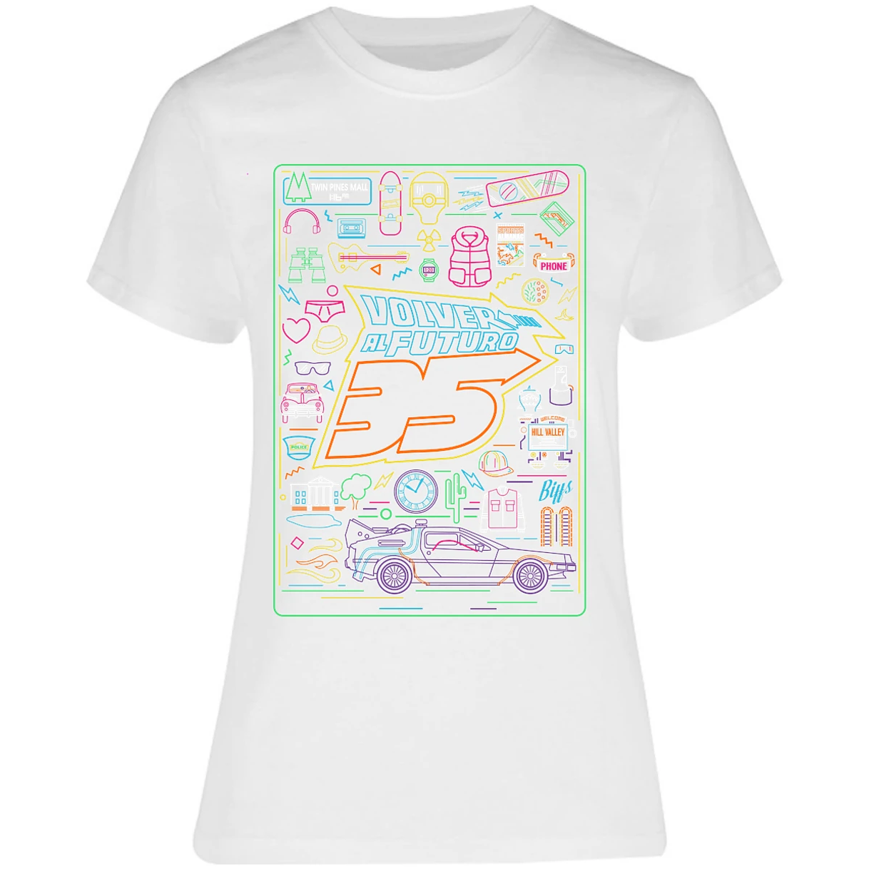 Blusa Es De Series Y Peliculas Volver Al Futuro Blusa para Mujer 9