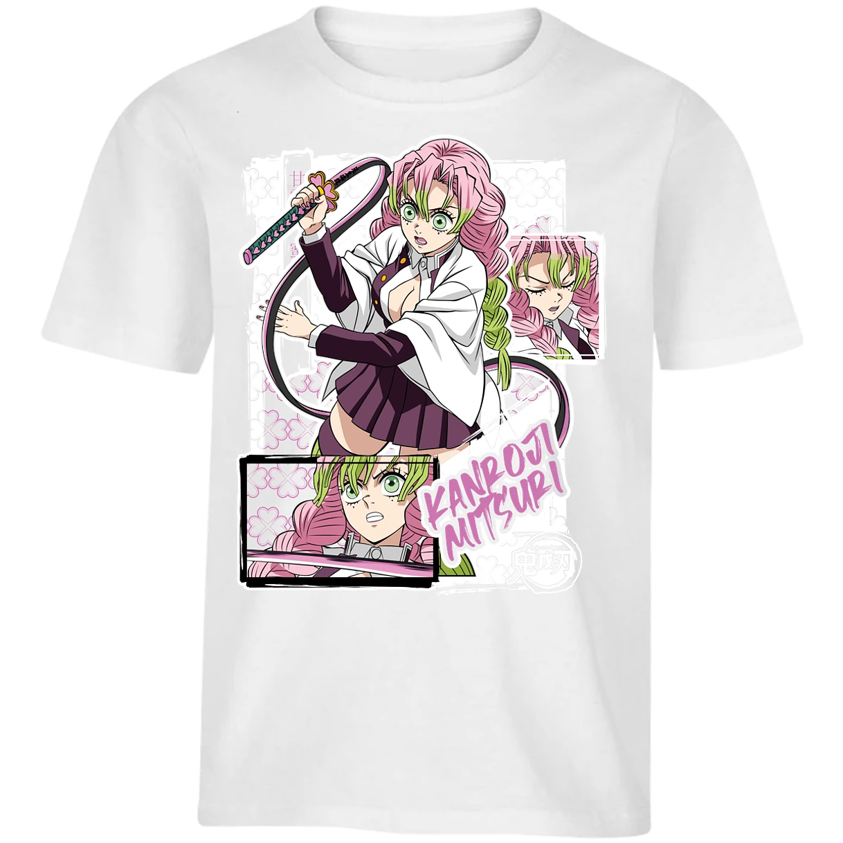 Playera Demon Slayer Mitsuri Anime para Niño 7