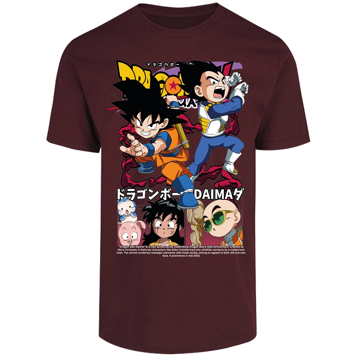 Playera Dragon Ball Dragon Ball Daima para Adulto 22