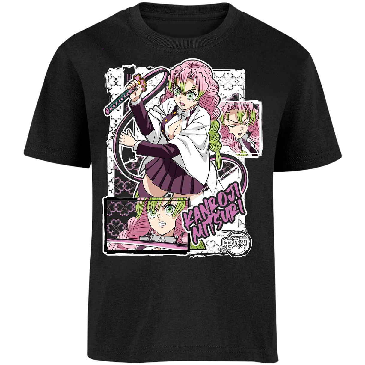 Playera Demon Slayer Mitsuri Anime para Niño 3