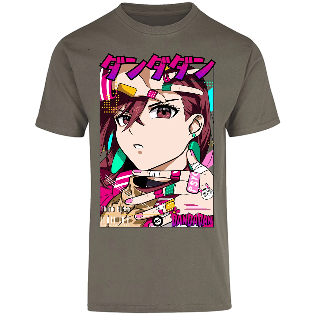 Playera Dandadan Momo Anime para Adulto 17