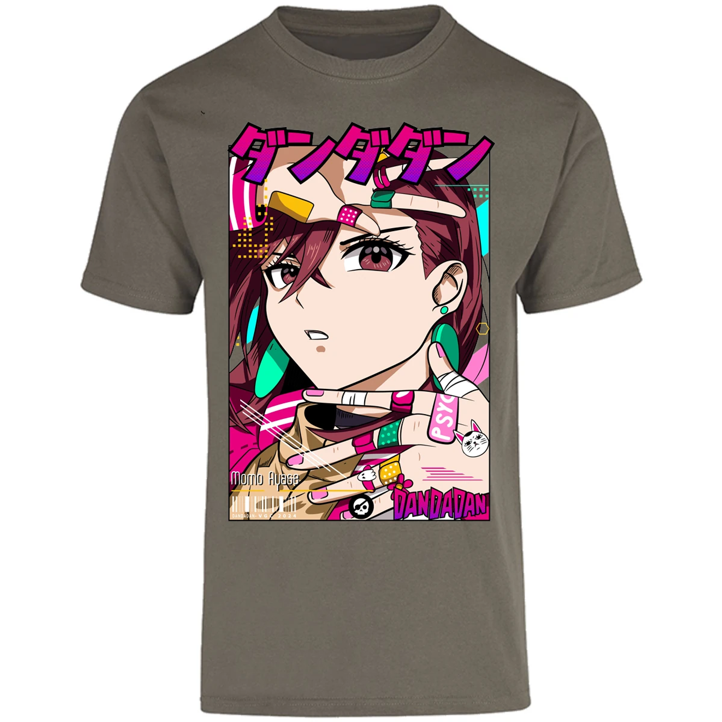 Playera Dandadan Momo Anime para Adulto 17