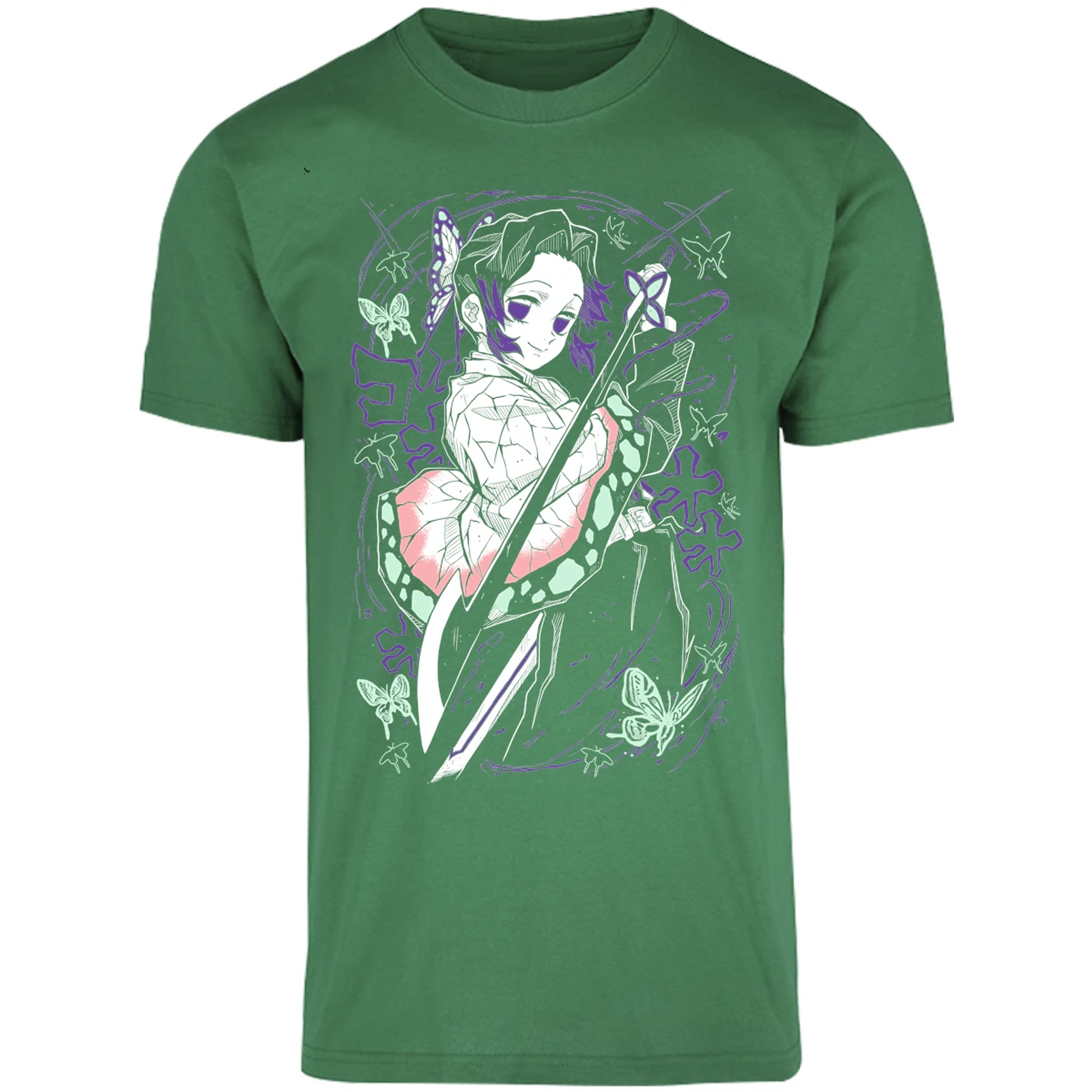 Playera Demon Slayer Shinobu Kocho para Adulto 10