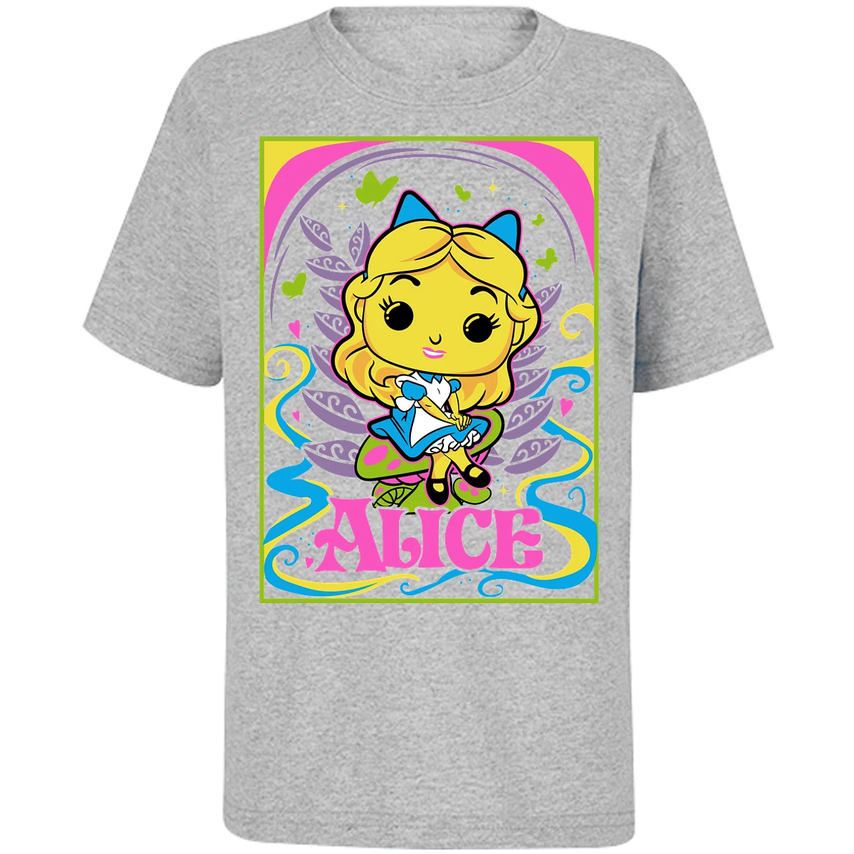 Playera Es De Series Y Peliculas Alicia Funko para Niño 15