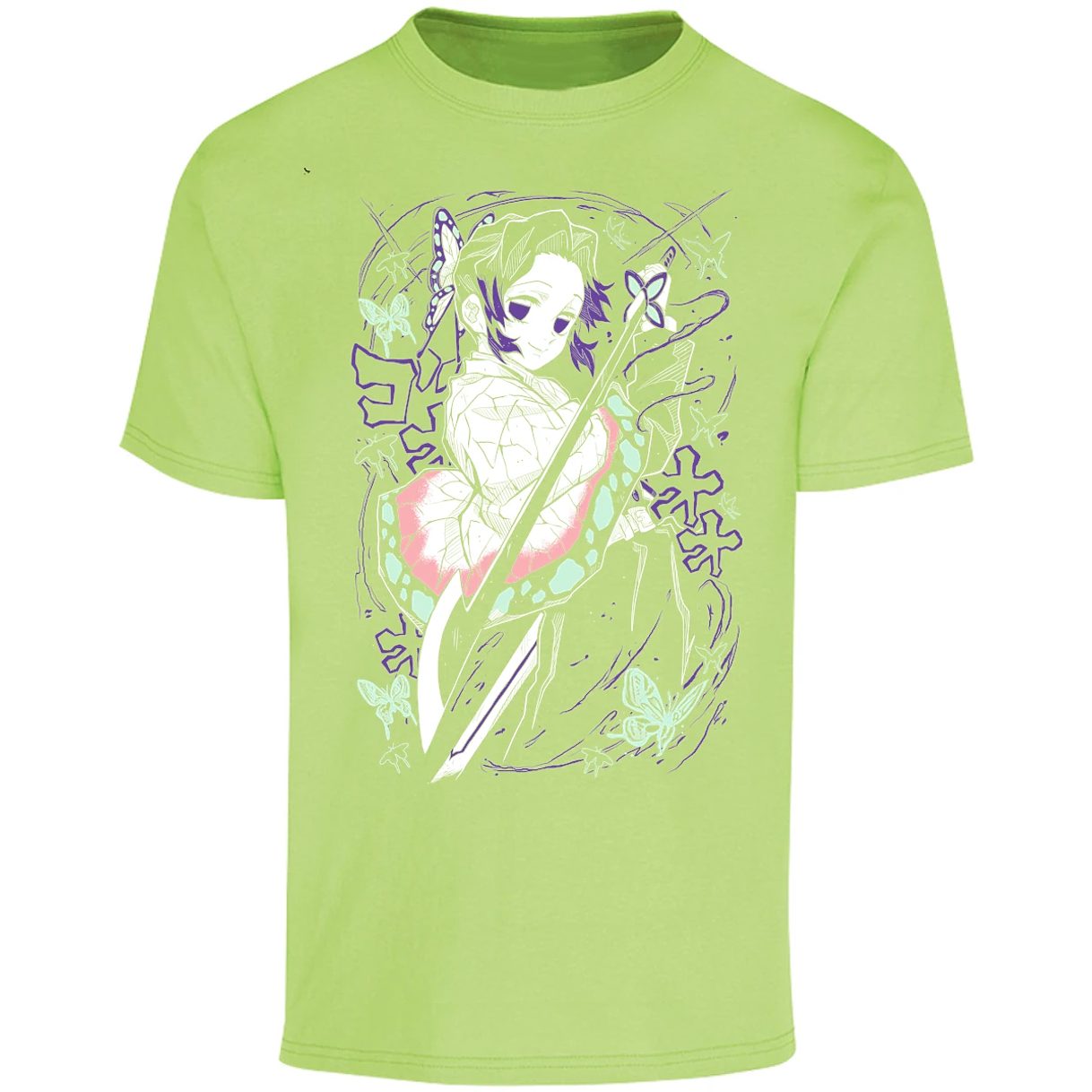 Playera Demon Slayer Shinobu Kocho para Adulto 3