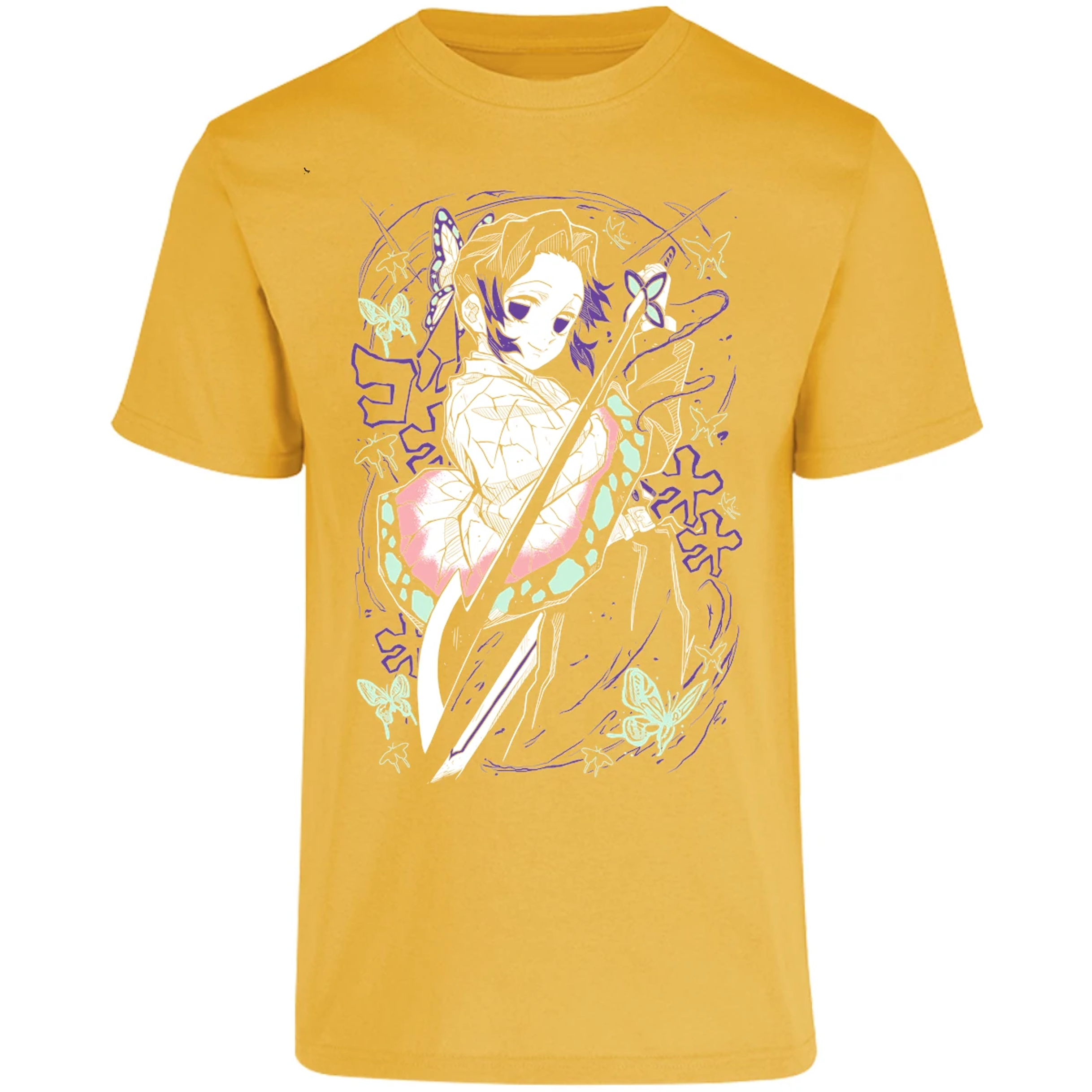 Playera Demon Slayer Shinobu Kocho para Adulto 11