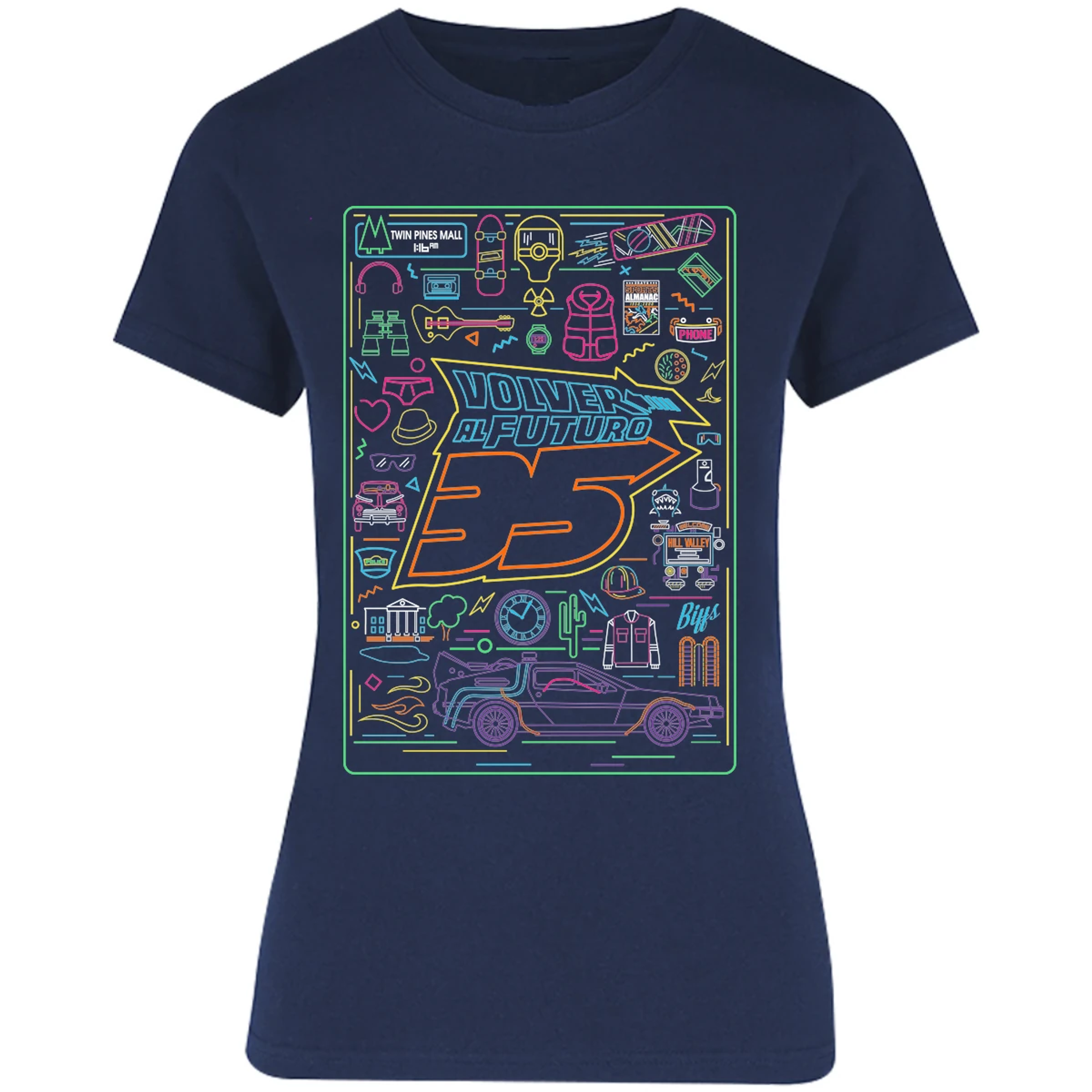 Blusa Es De Series Y Peliculas Volver Al Futuro Blusa para Mujer 10