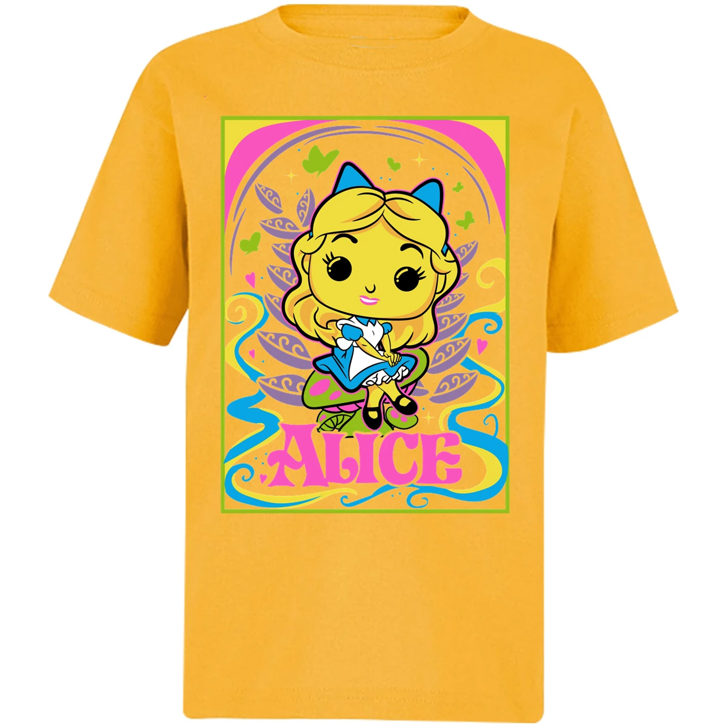 Playera Es De Series Y Peliculas Alicia Funko para Niño 2