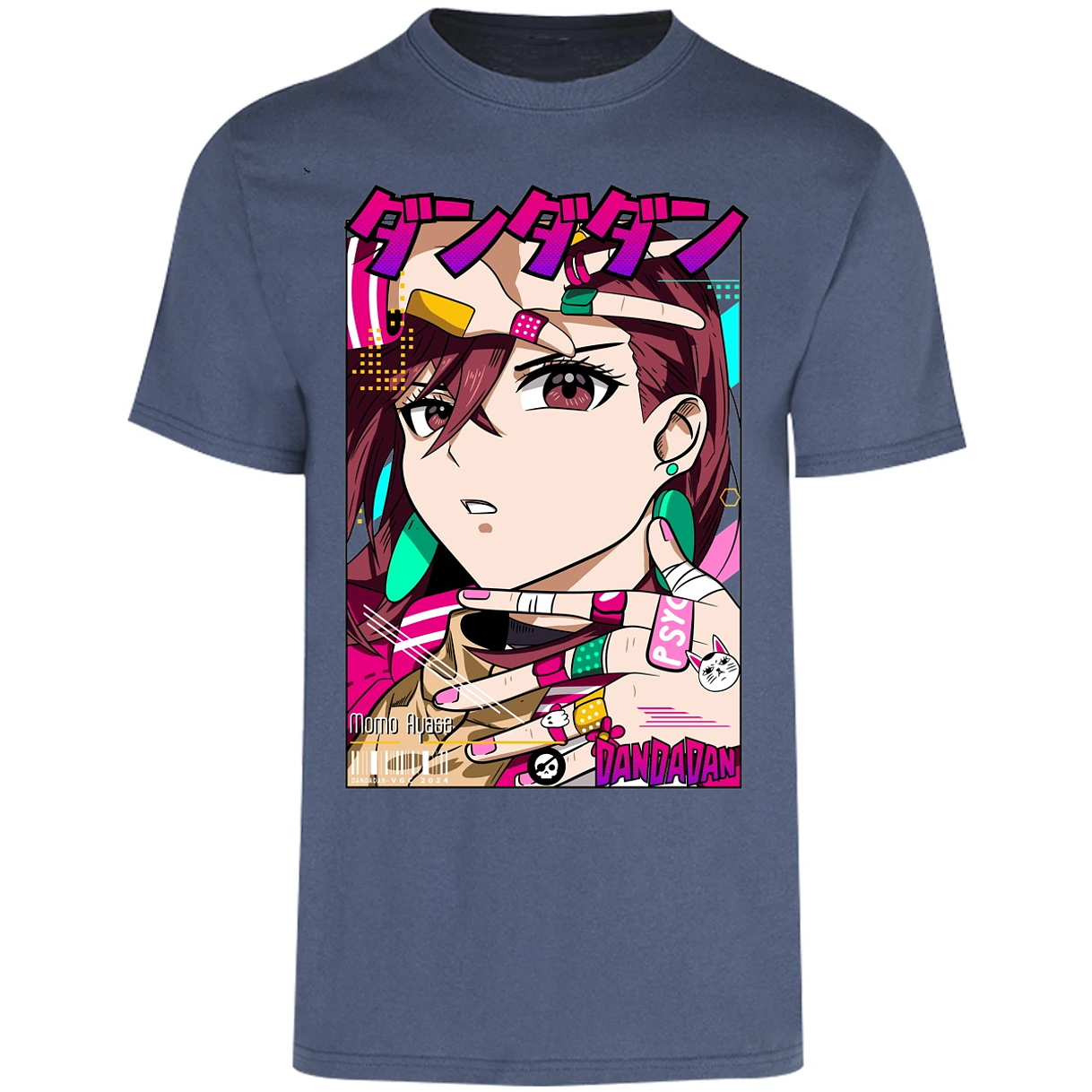 Playera Dandadan Momo Anime para Adulto 28