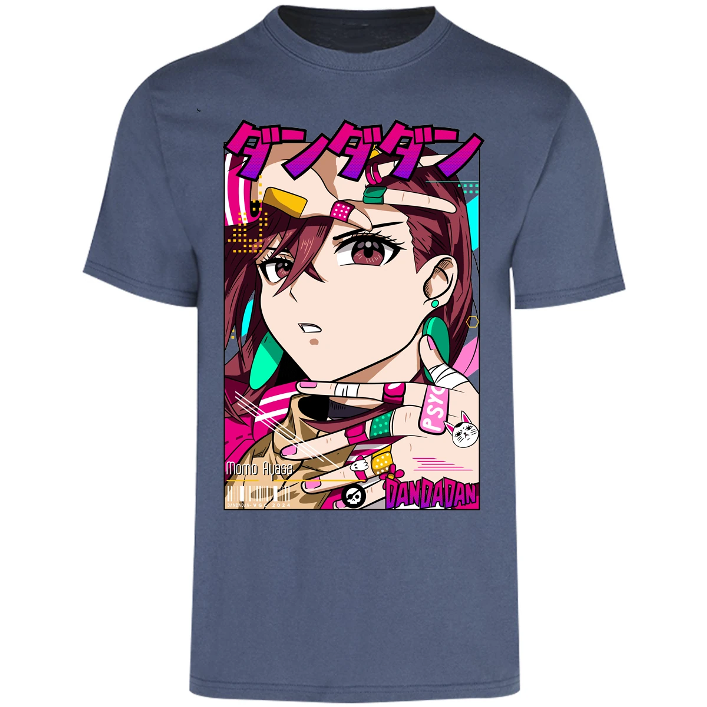 Playera Dandadan Momo Anime para Adulto 28