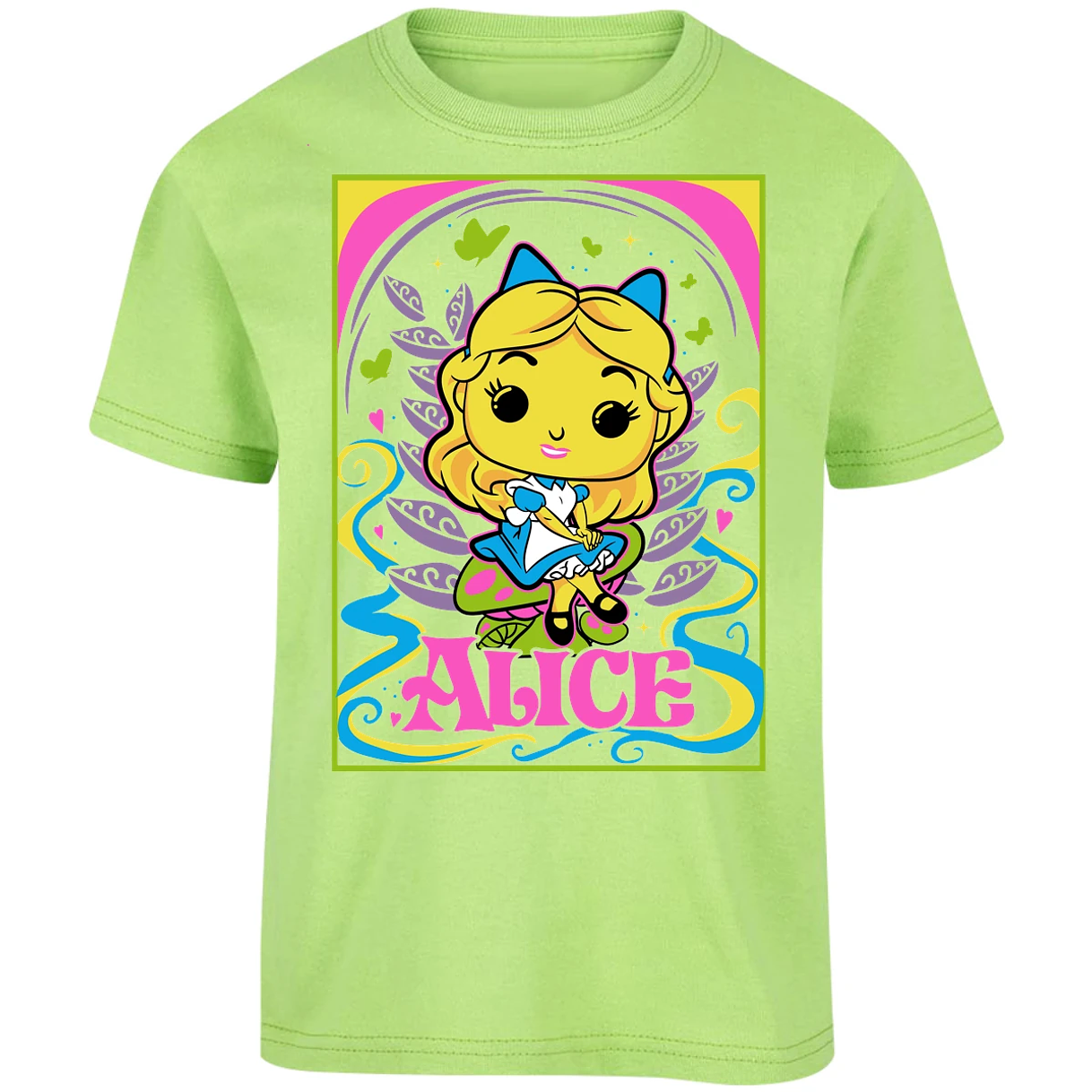 Playera Es De Series Y Peliculas Alicia Funko para Niño 9