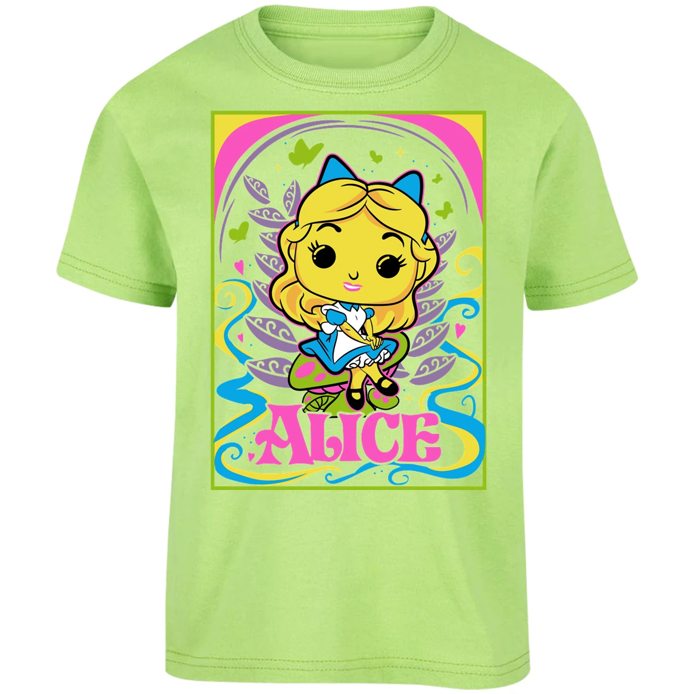 Playera Es De Series Y Peliculas Alicia Funko para Niño 9