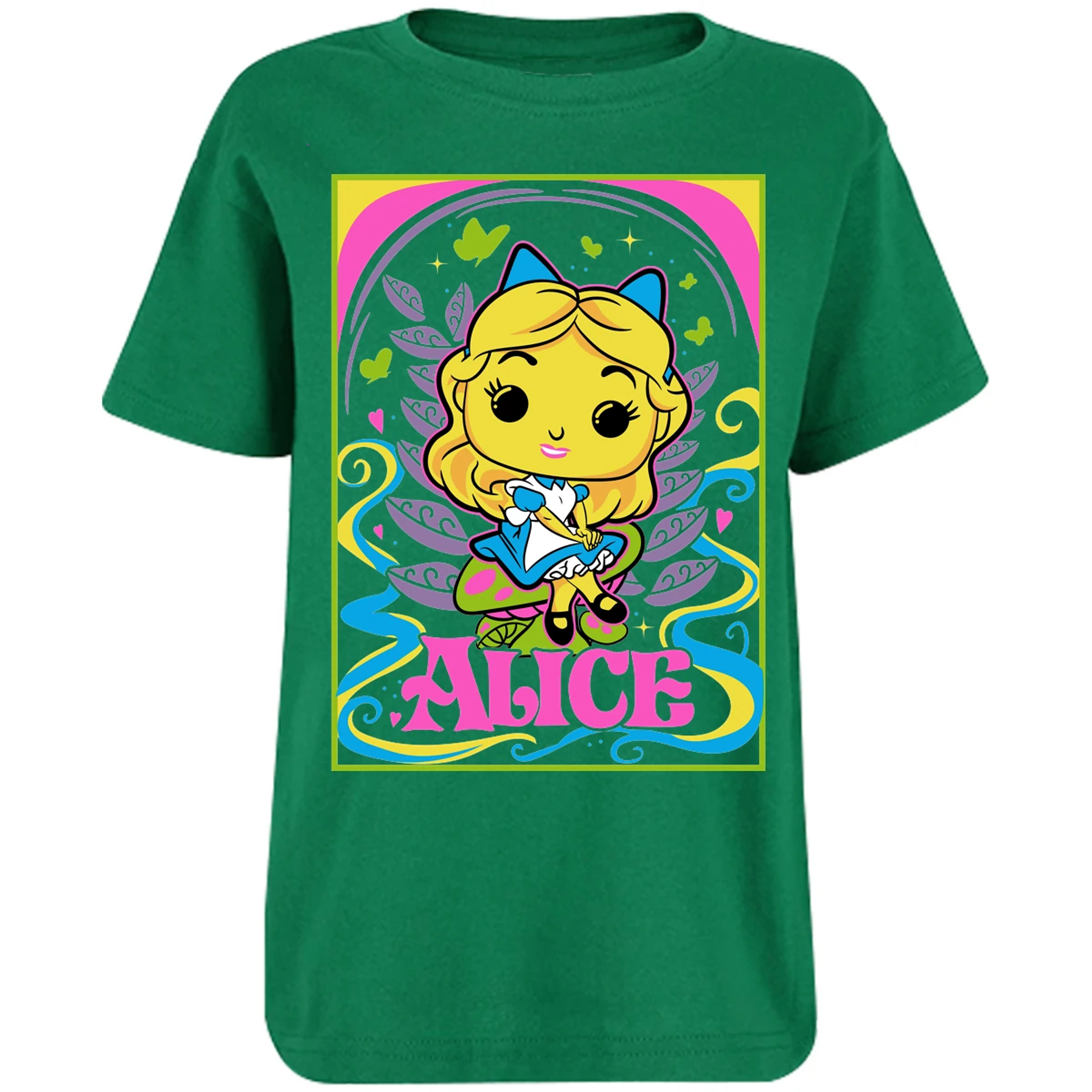 Playera Es De Series Y Peliculas Alicia Funko para Niño 5