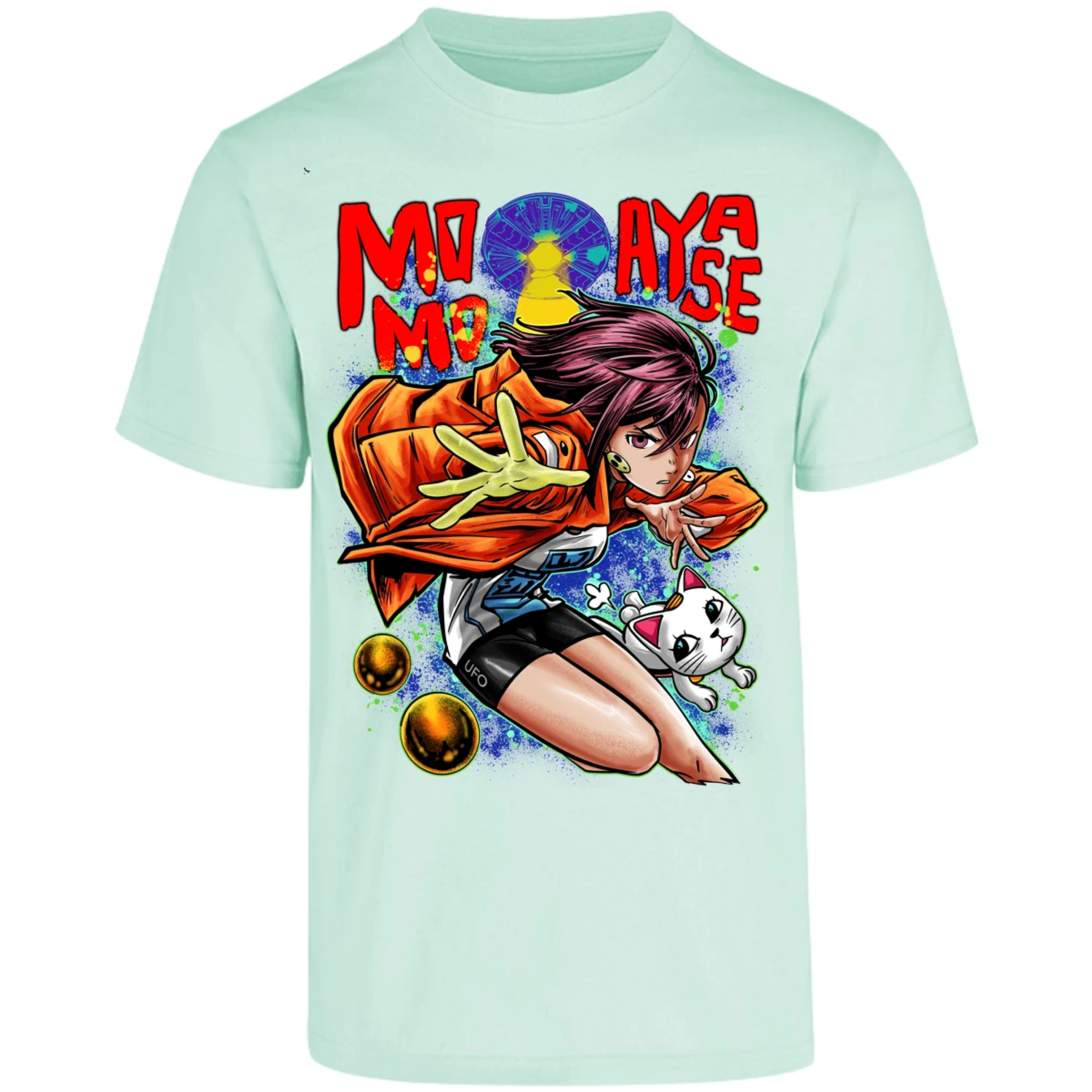 Playera Dandadan Momo S para Adulto 3