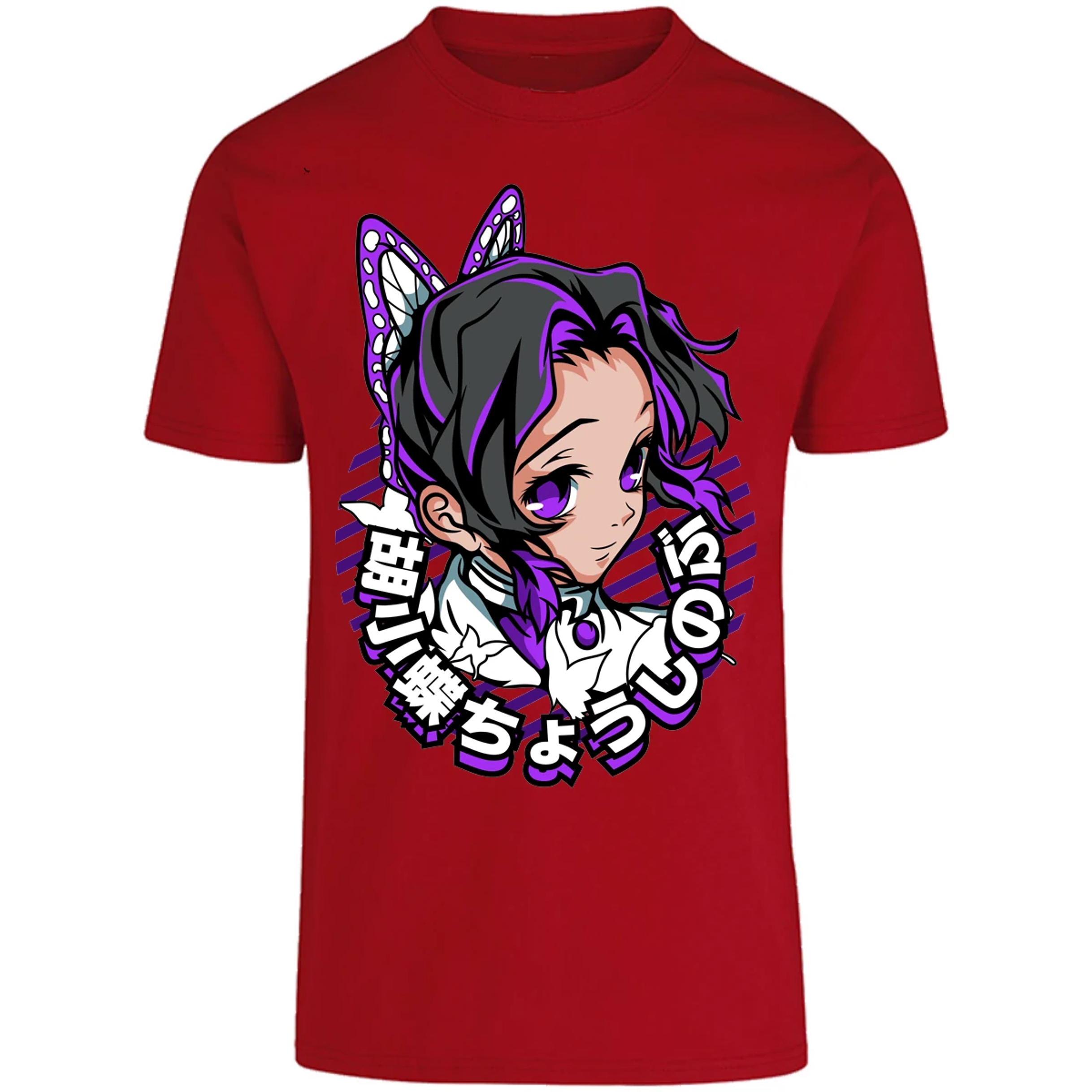 Playera Demon Slayer Shinobu Kimetsu No Yaiba para Adulto 29
