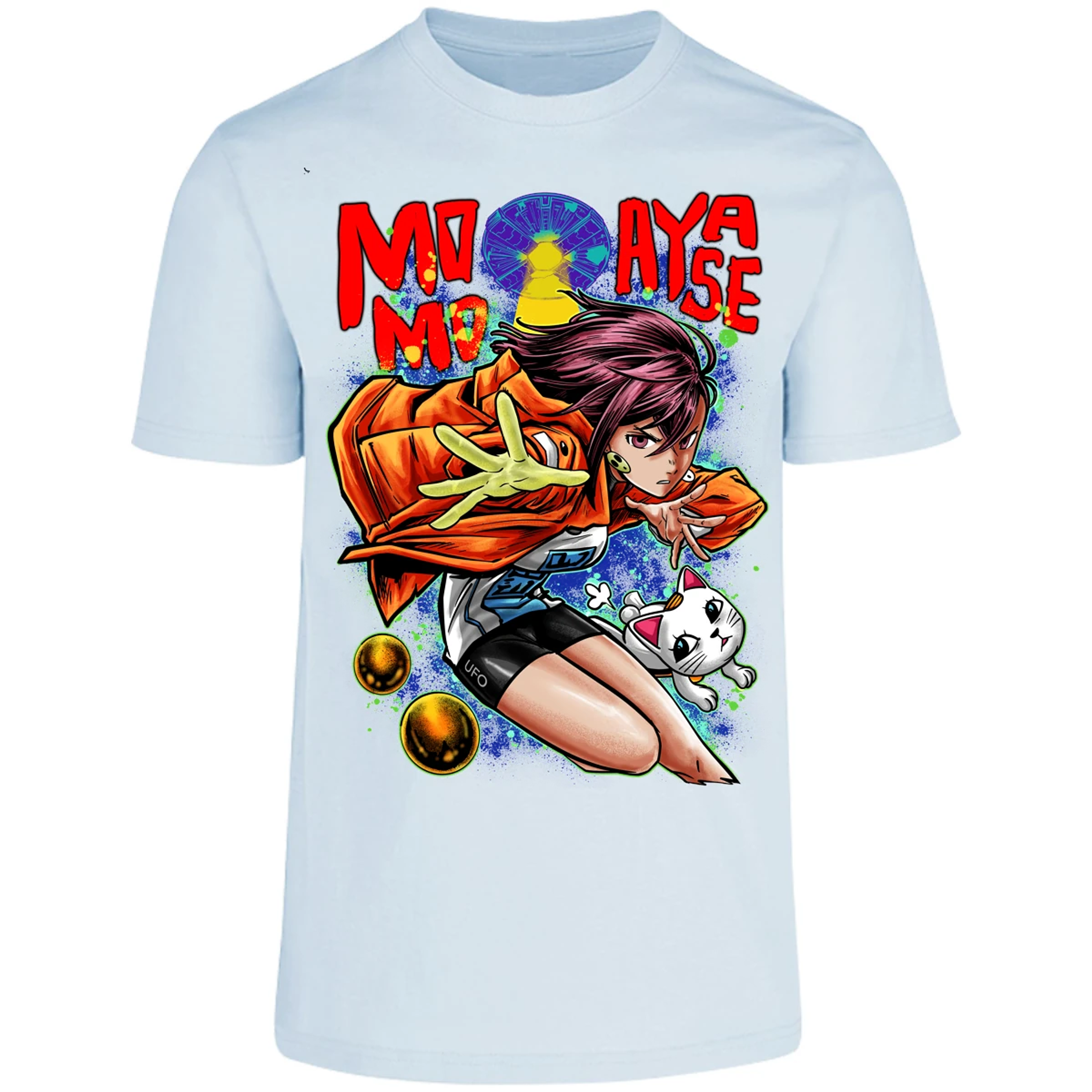 Playera Dandadan Momo S para Adulto 6