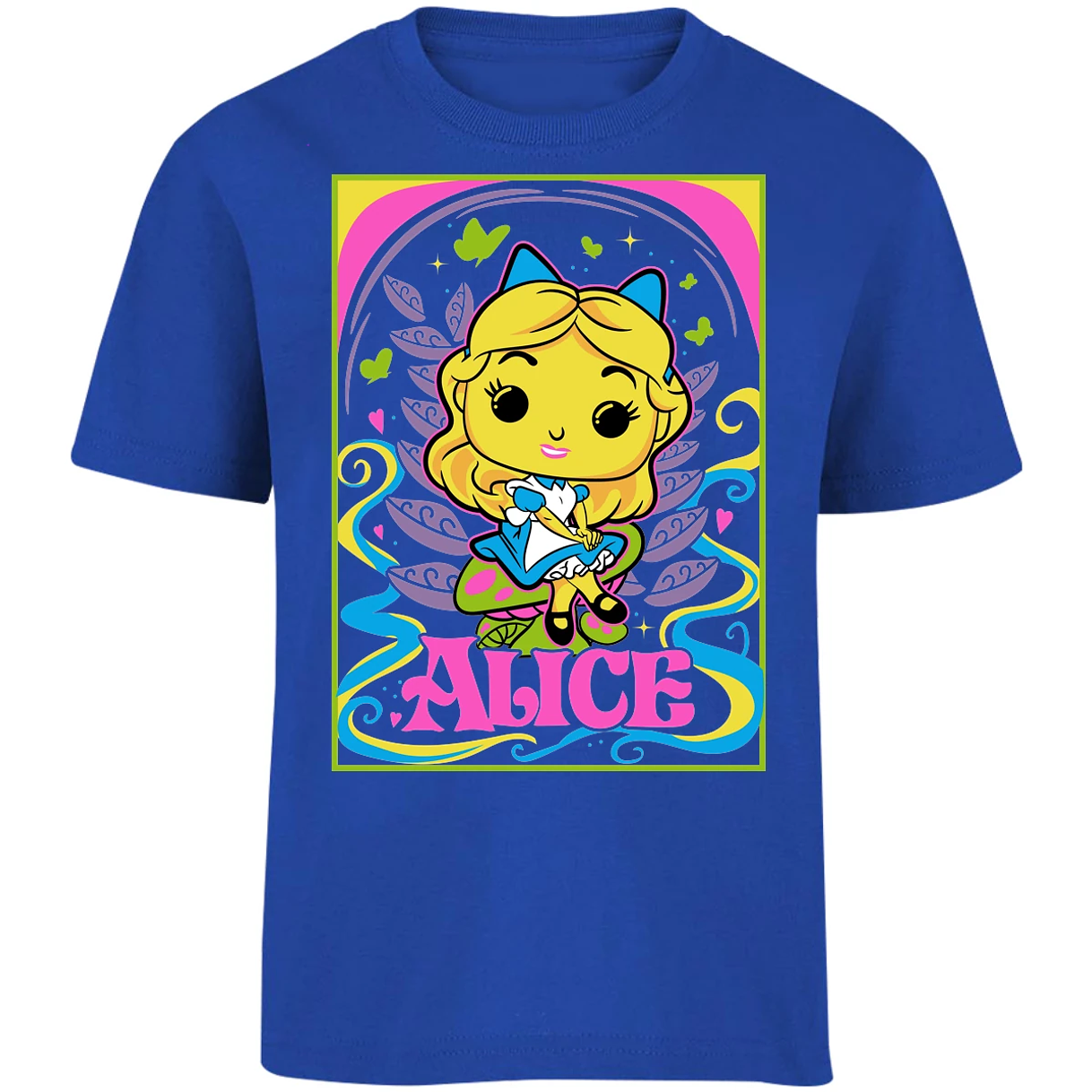 Playera Es De Series Y Peliculas Alicia Funko para Niño 16