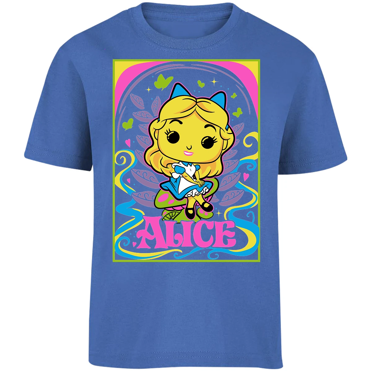 Playera Es De Series Y Peliculas Alicia Funko para Niño 13