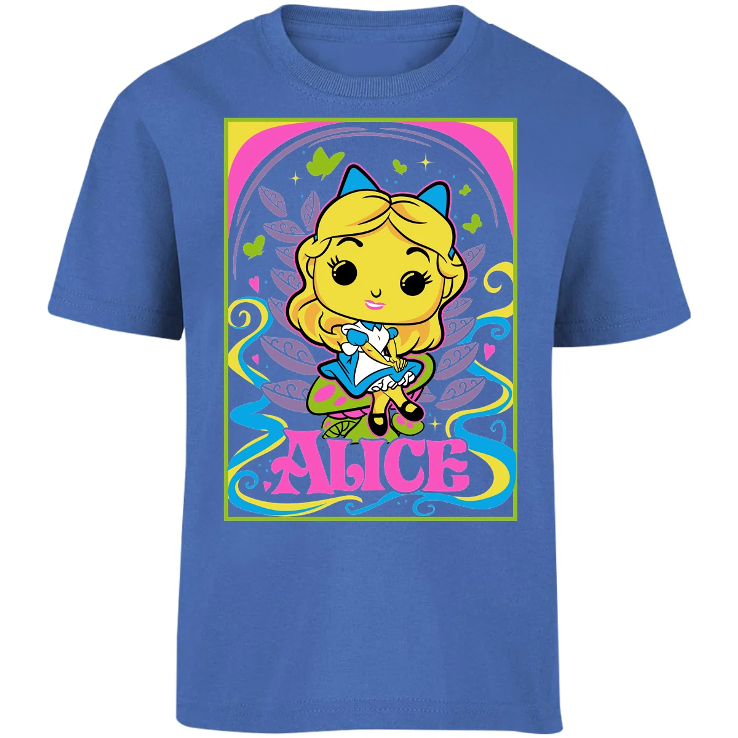 Playera Es De Series Y Peliculas Alicia Funko para Niño 13