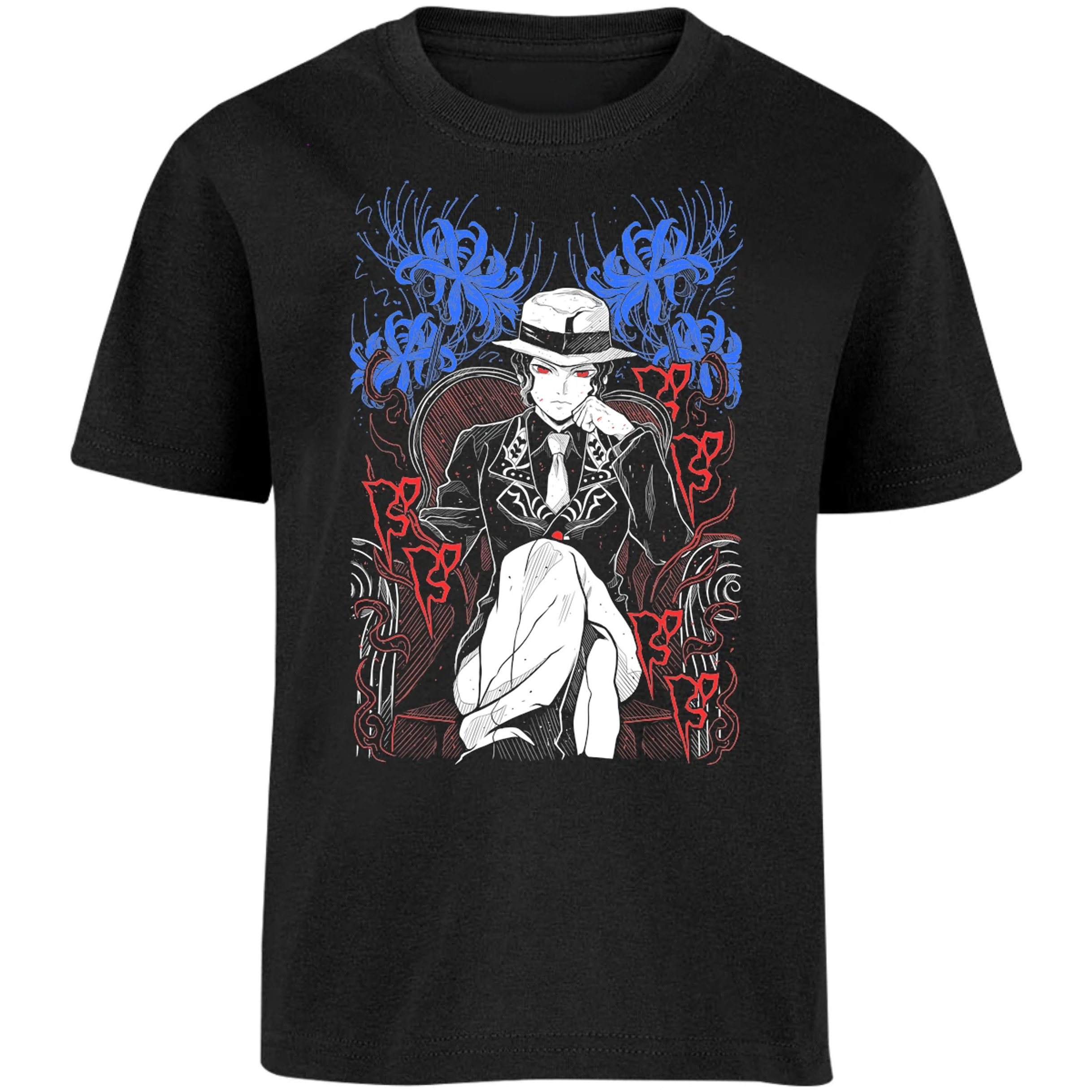 Playera Demon Slayer Muzan para Niño 17