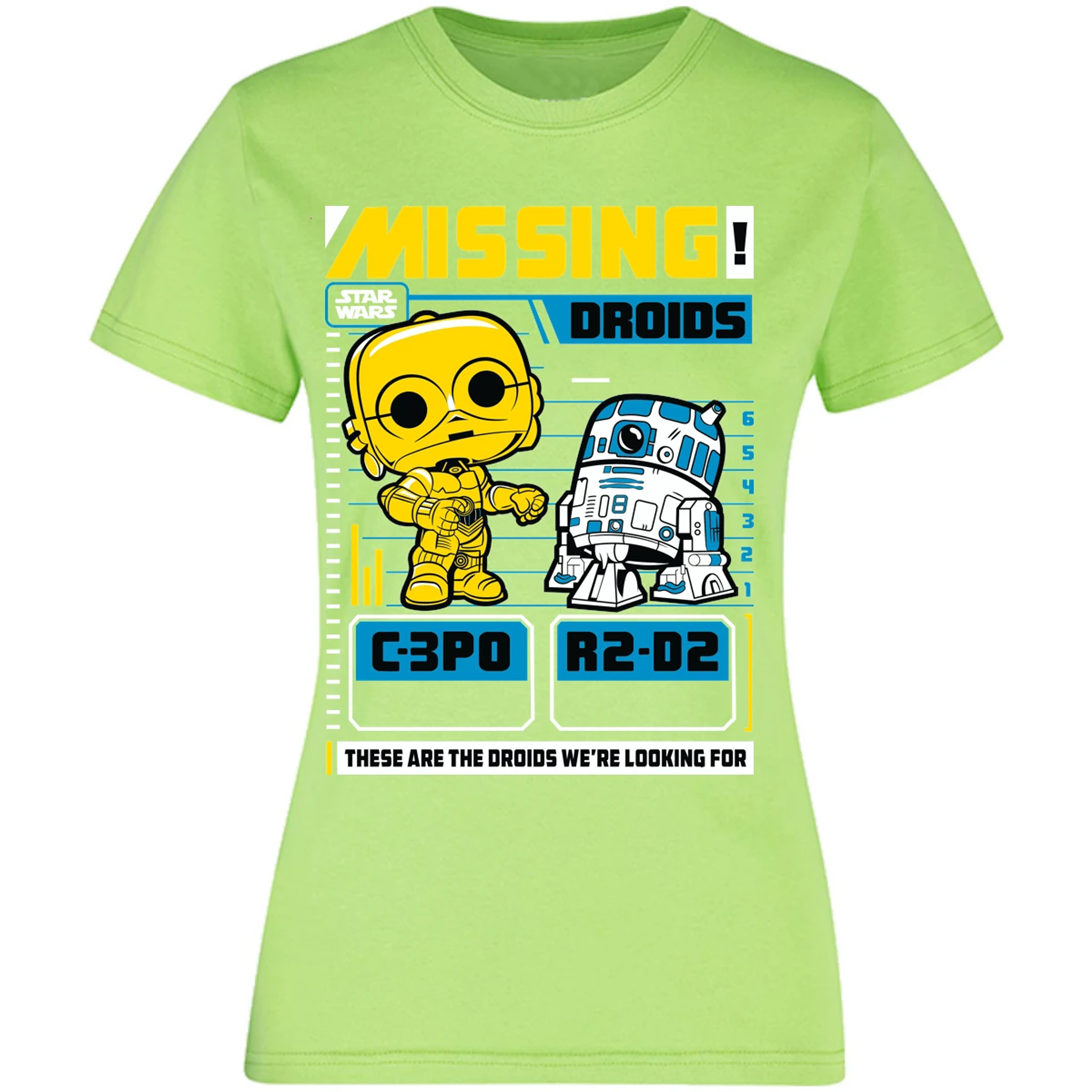 Blusa Es De Series Y Peliculas Funko Missing Droids Blusa para Mujer 12
