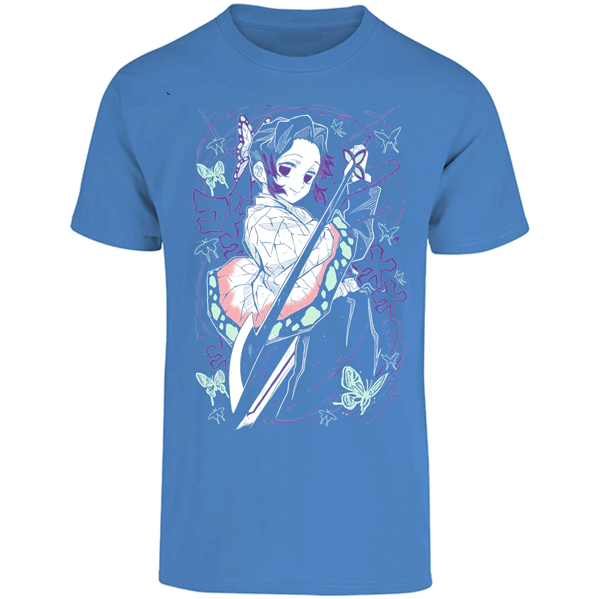 Playera Demon Slayer Shinobu Kocho para Adulto 14