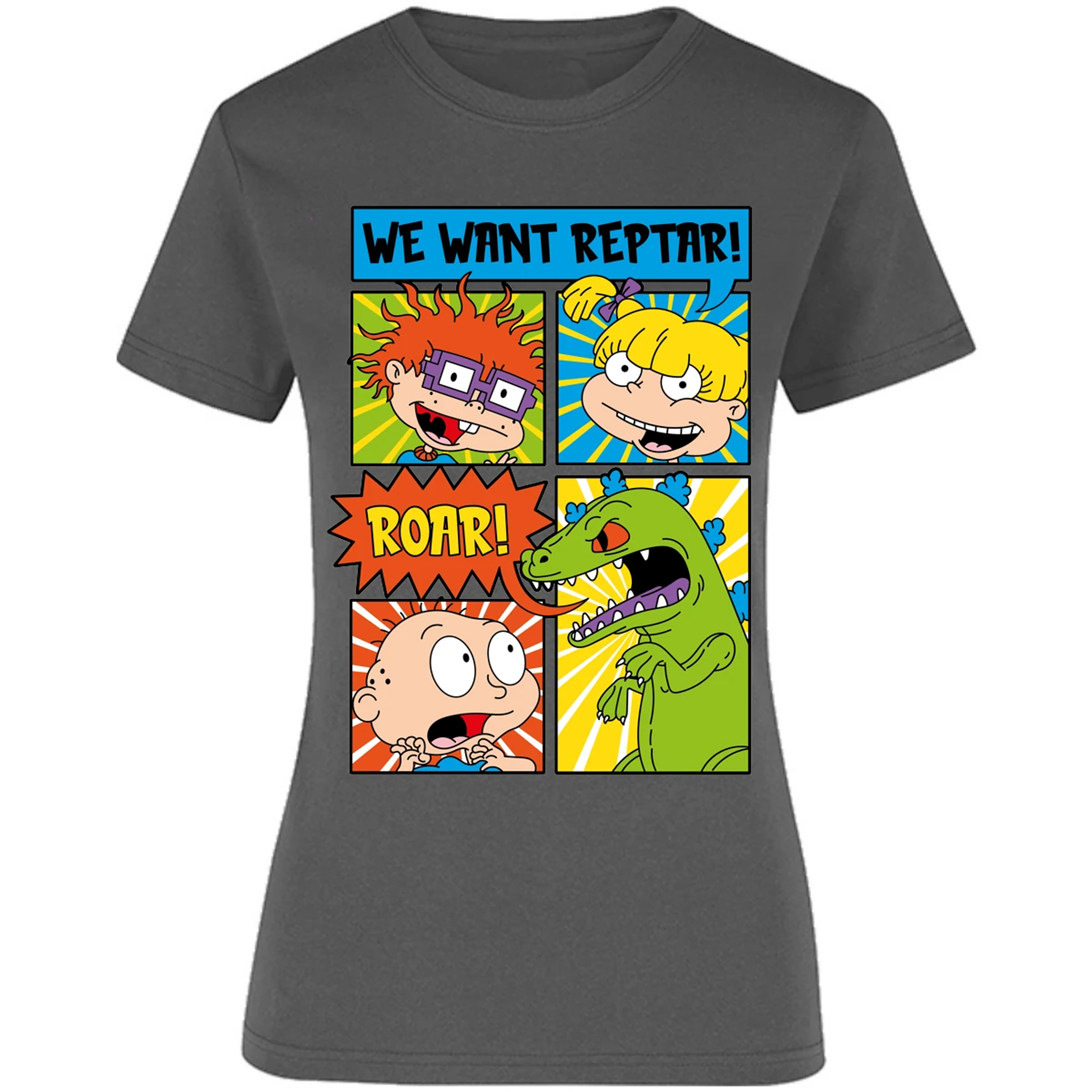 Blusa Es De Series Y Peliculas We Want Reptar Rugrats Blusa para Mujer 3