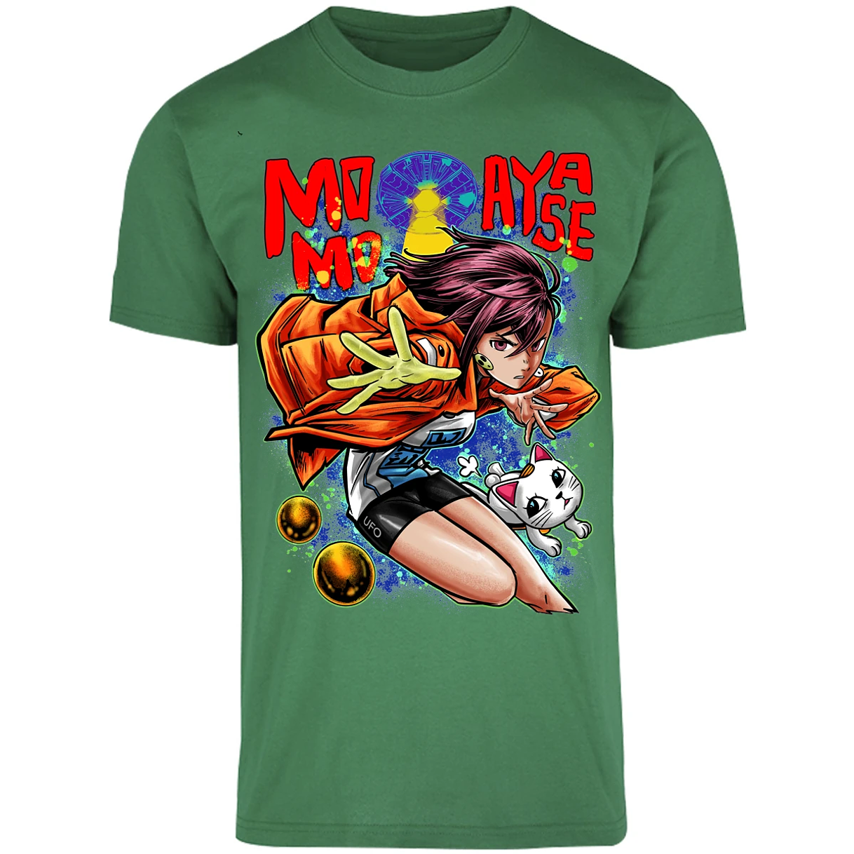 Playera Dandadan Momo S para Adulto 14