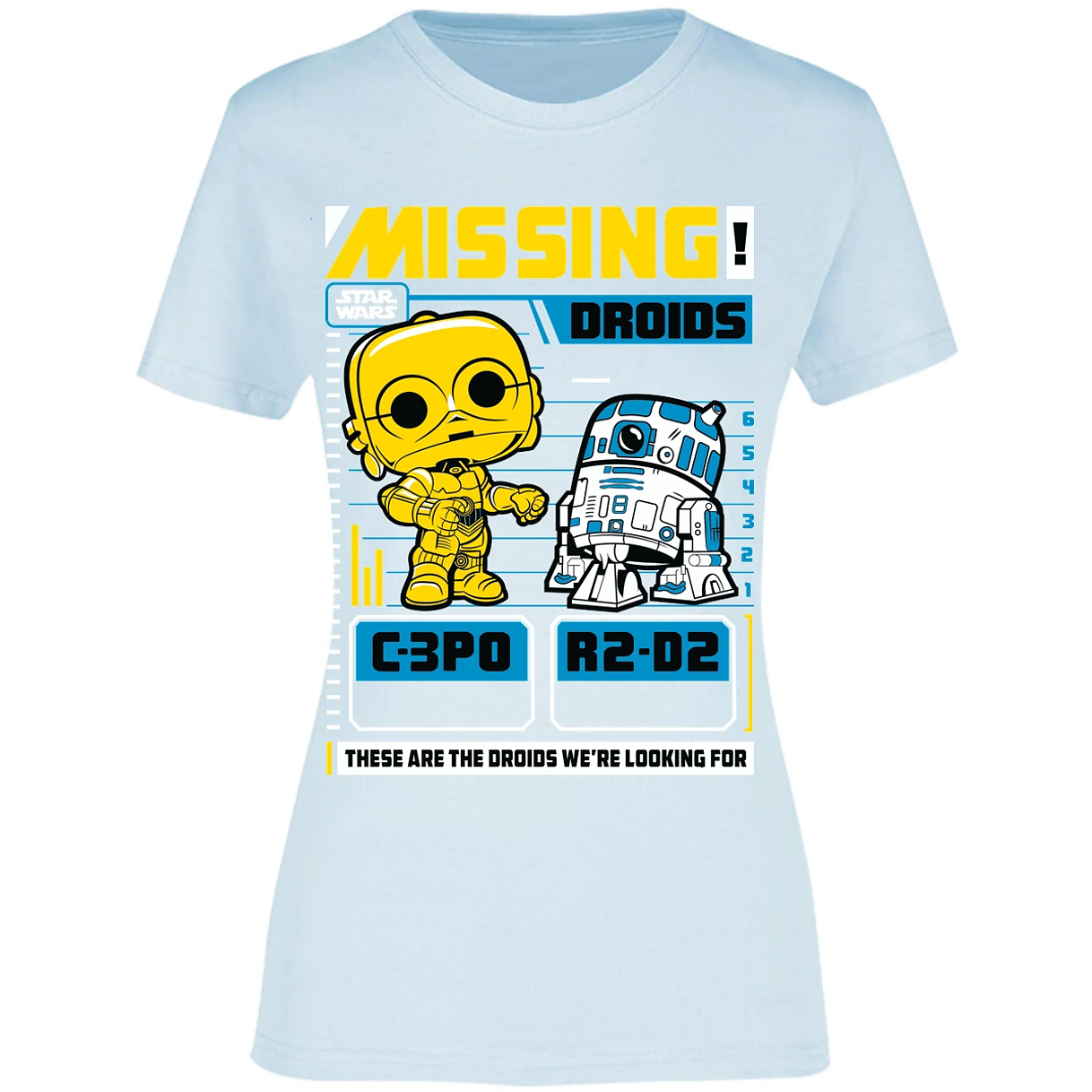 Blusa Es De Series Y Peliculas Funko Missing Droids Blusa para Mujer 1