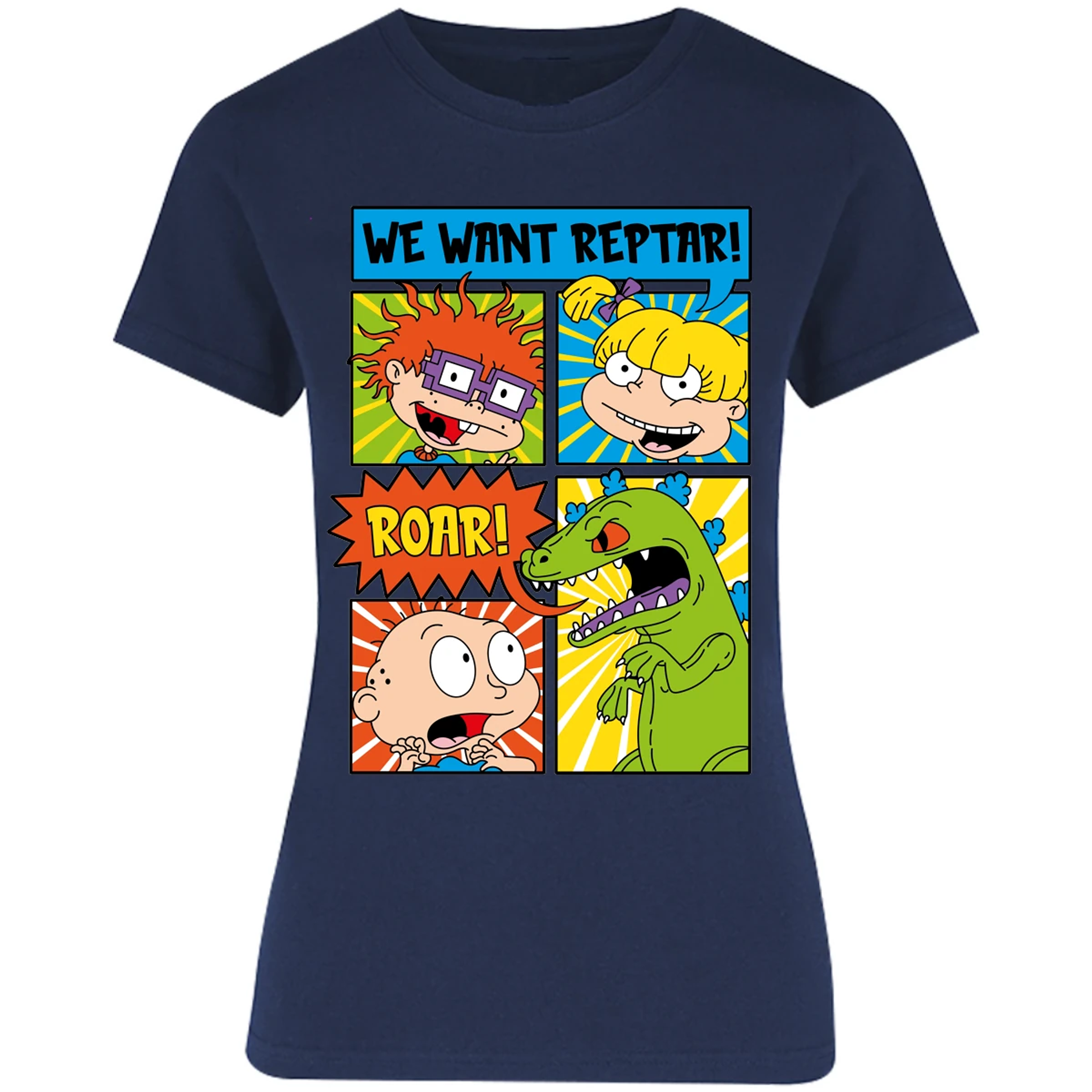 Blusa Es De Series Y Peliculas We Want Reptar Rugrats Blusa para Mujer 5