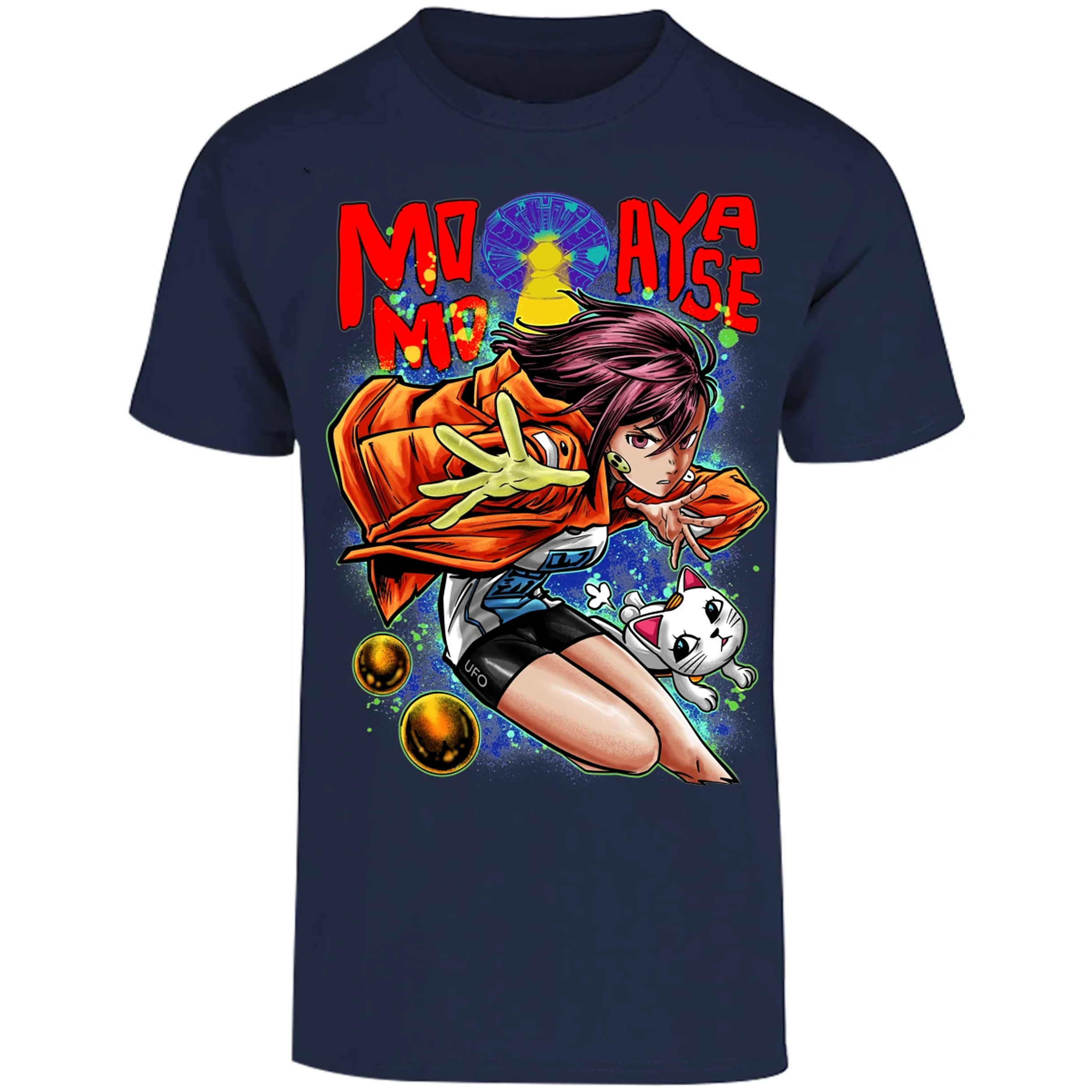 Playera Dandadan Momo S para Adulto 10