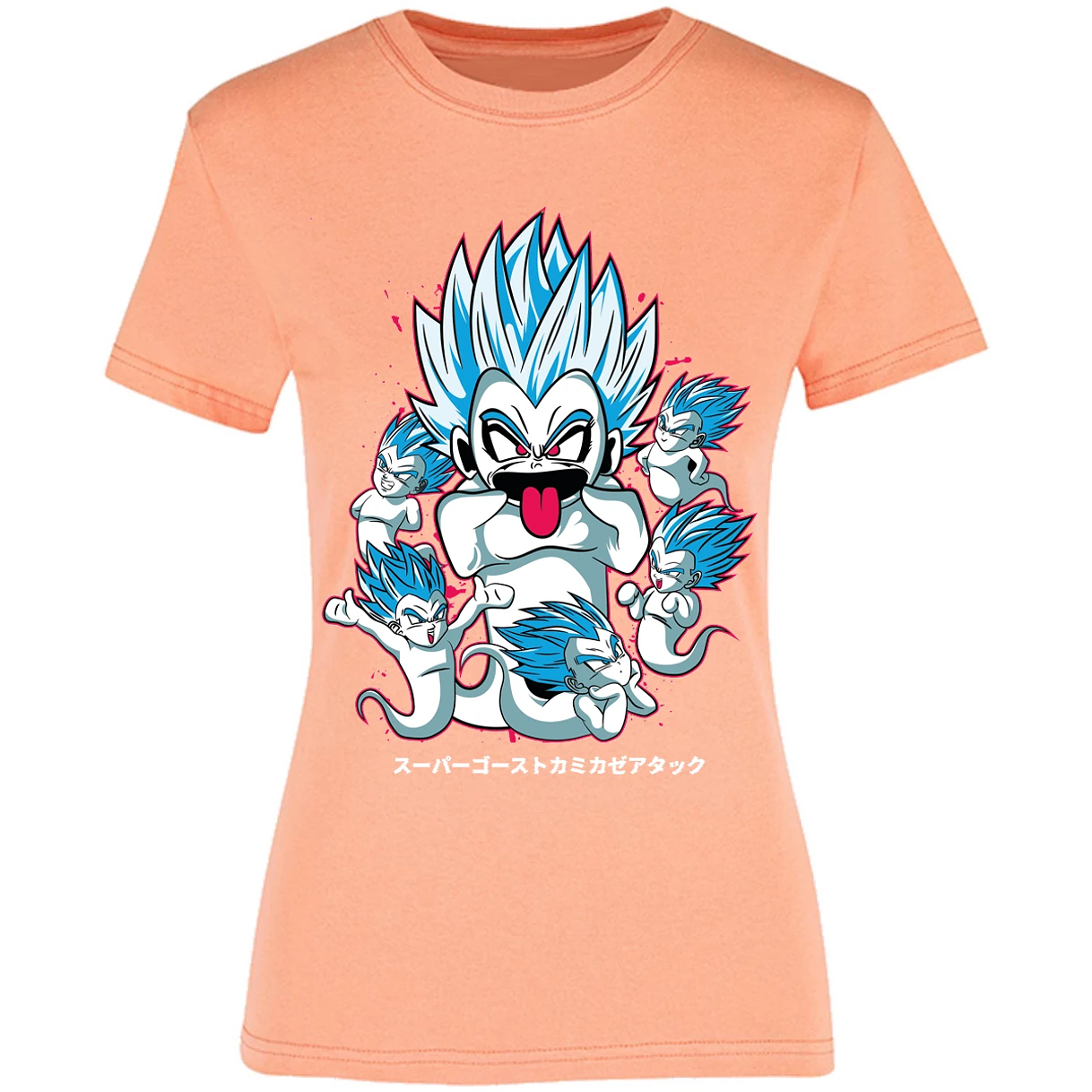 Blusa Dragon Ball Fantasmas Kamikaze Blusa para Mujer 7