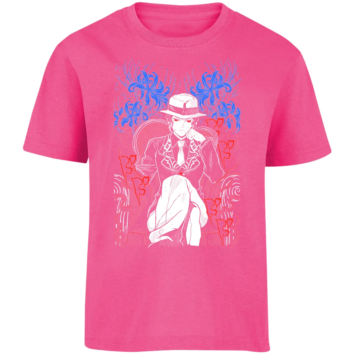 Playera Demon Slayer Muzan para Niño 15