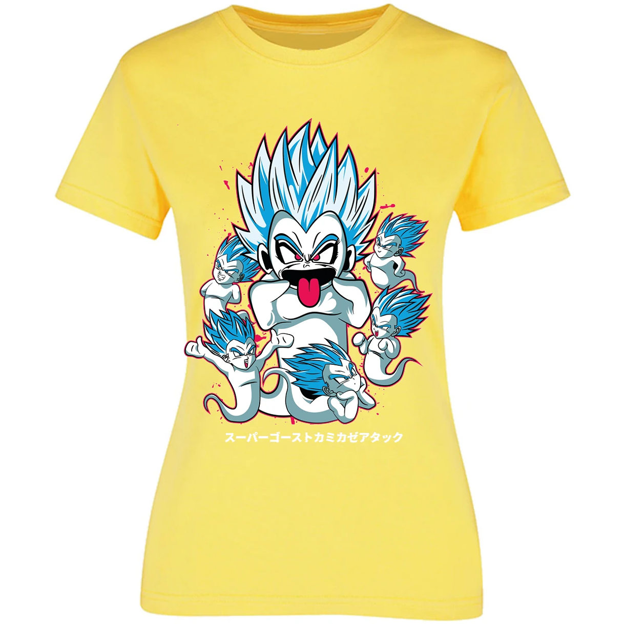 Blusa Dragon Ball Fantasmas Kamikaze Blusa para Mujer 17
