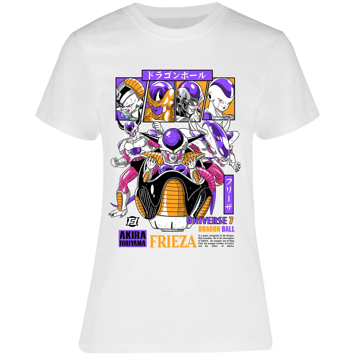 Blusa Dragon Ball Freezer Blusa para Mujer 2