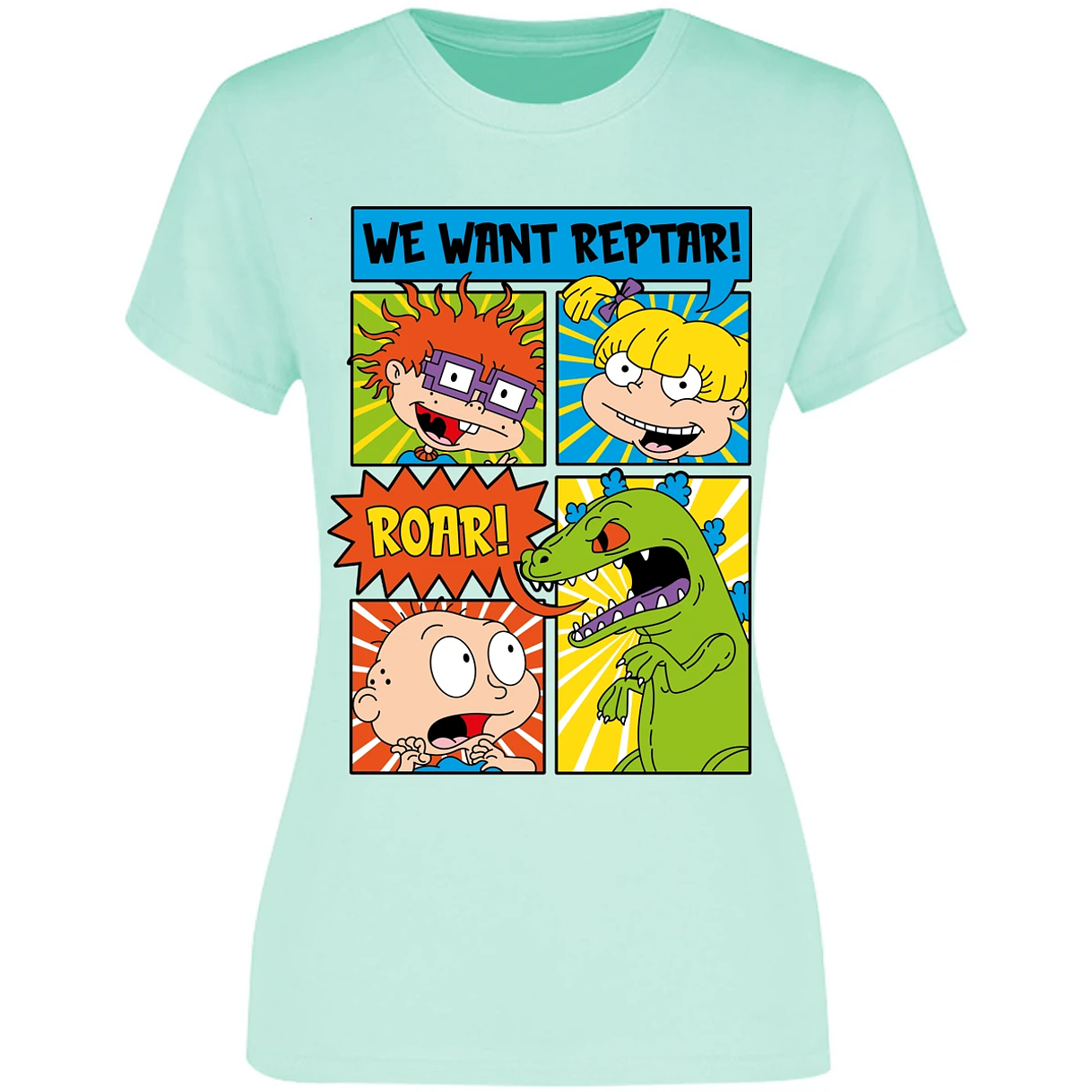 Blusa Es De Series Y Peliculas We Want Reptar Rugrats Blusa para Mujer 11
