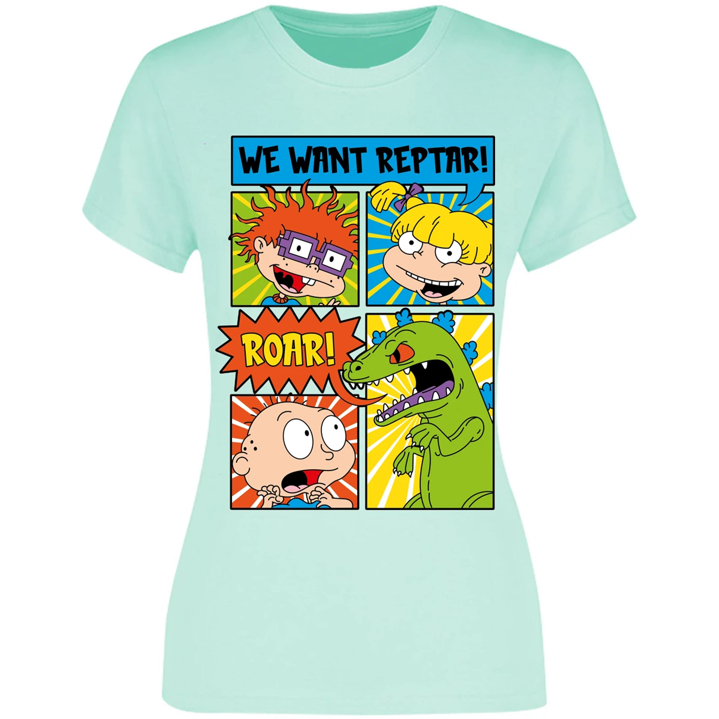 Blusa Es De Series Y Peliculas We Want Reptar Rugrats Blusa para Mujer 11