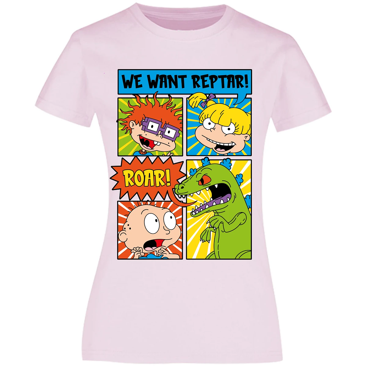 Blusa Es De Series Y Peliculas We Want Reptar Rugrats Blusa para Mujer 12