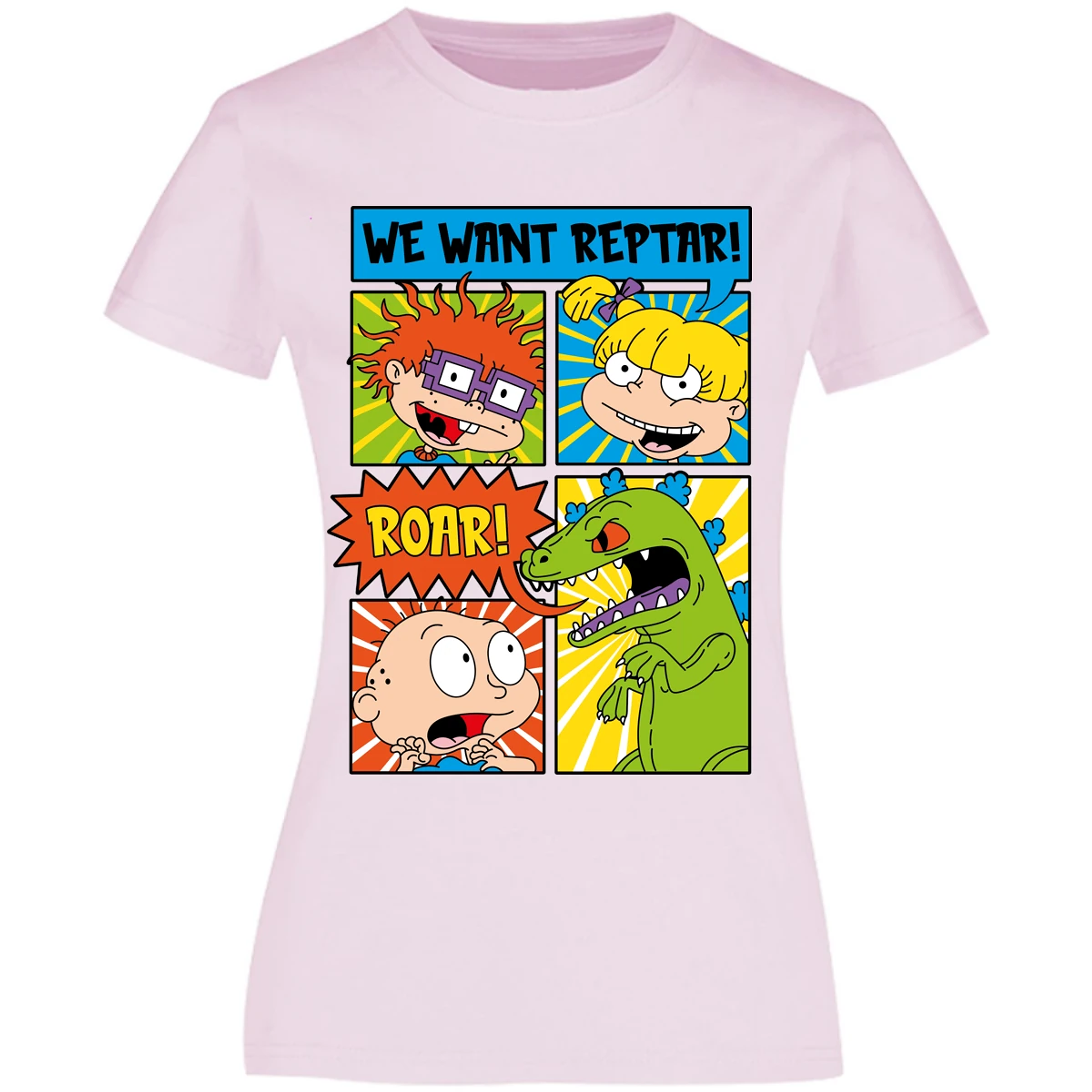 Blusa Es De Series Y Peliculas We Want Reptar Rugrats Blusa para Mujer 12