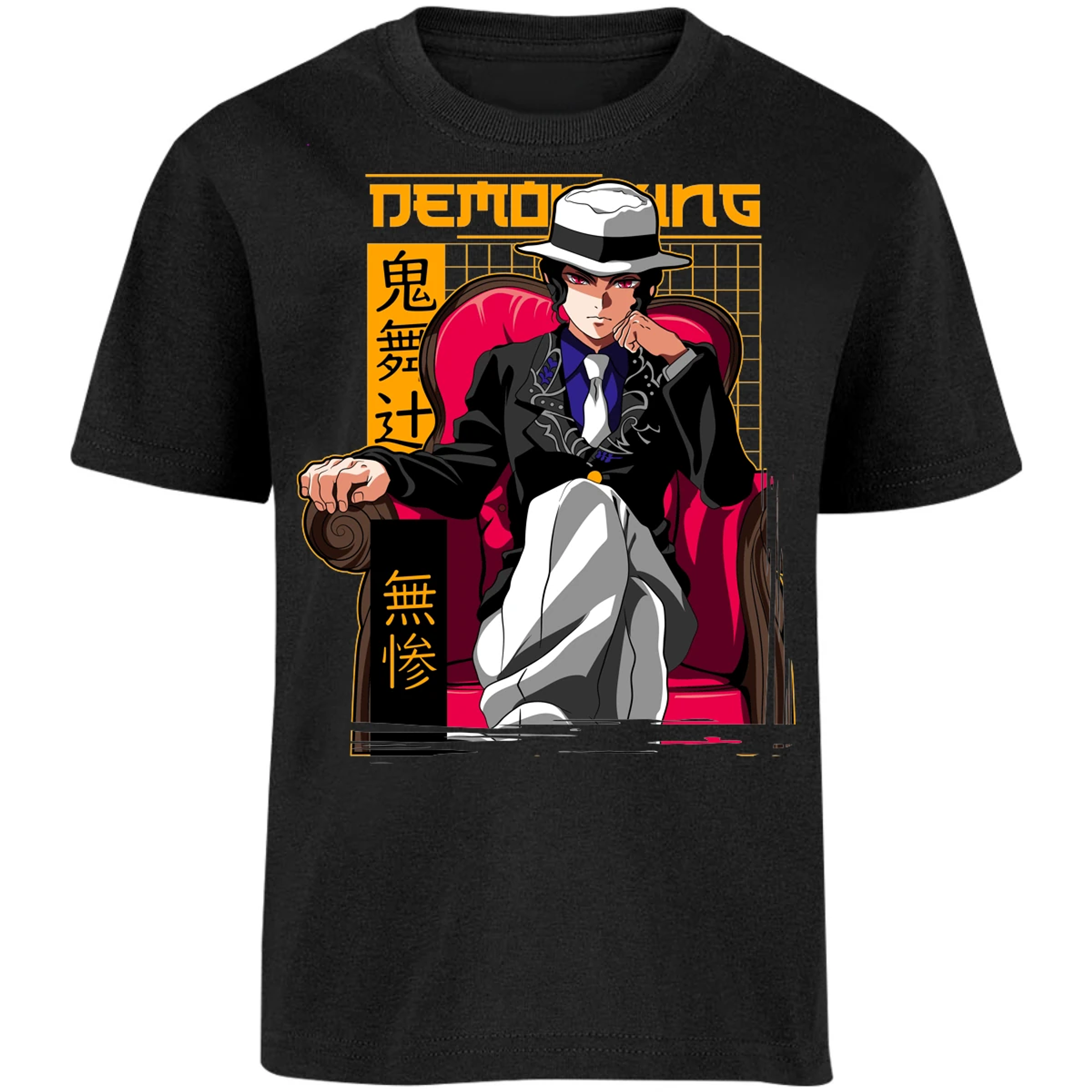 Playera Demon Slayer Muzan Anime para Niño 15