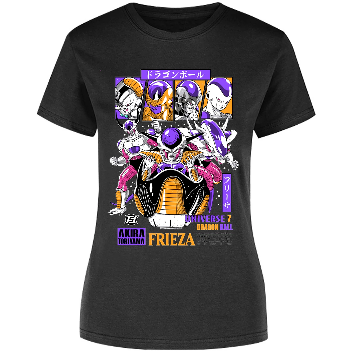 Blusa Dragon Ball Freezer Blusa para Mujer 10