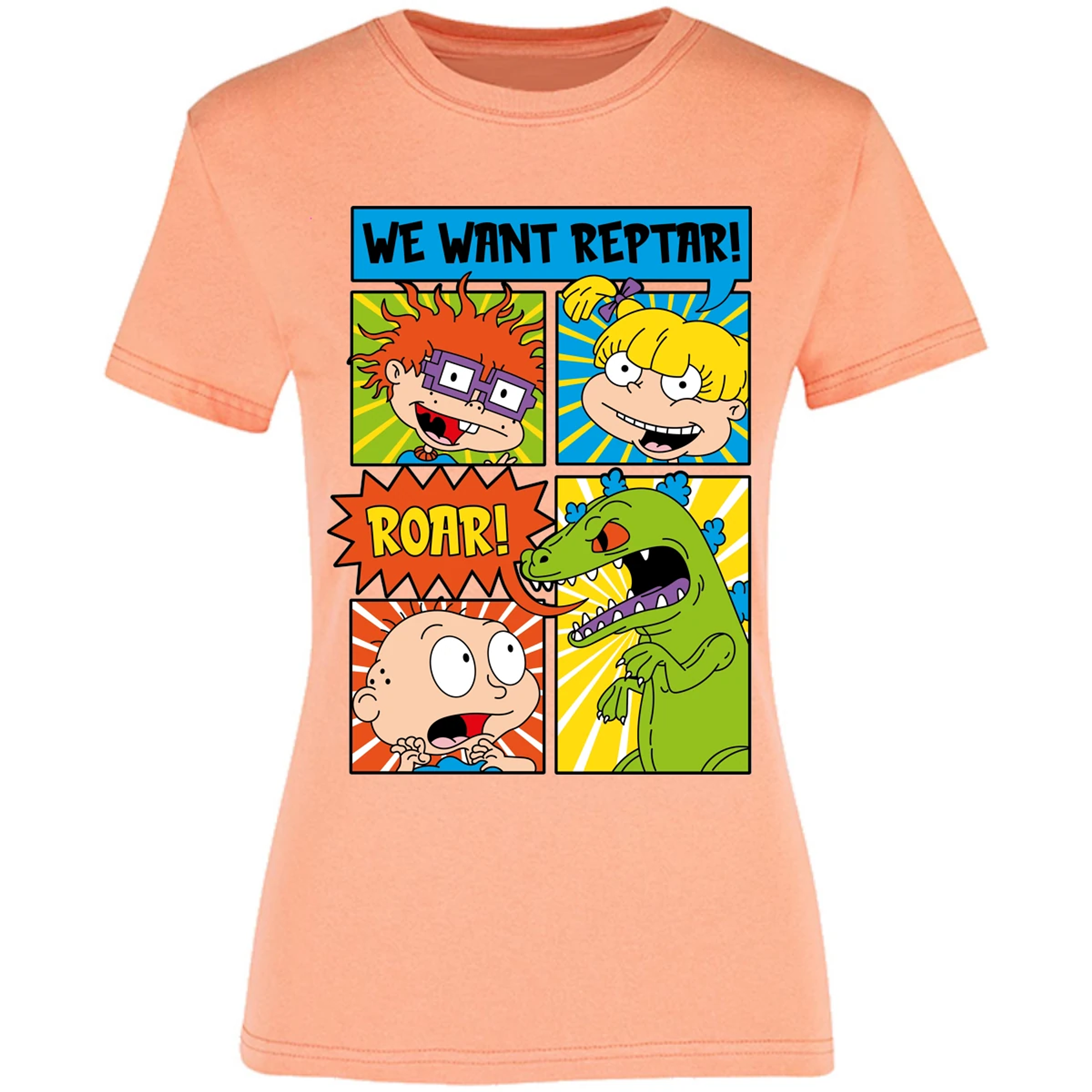 Blusa Es De Series Y Peliculas We Want Reptar Rugrats Blusa para Mujer 7